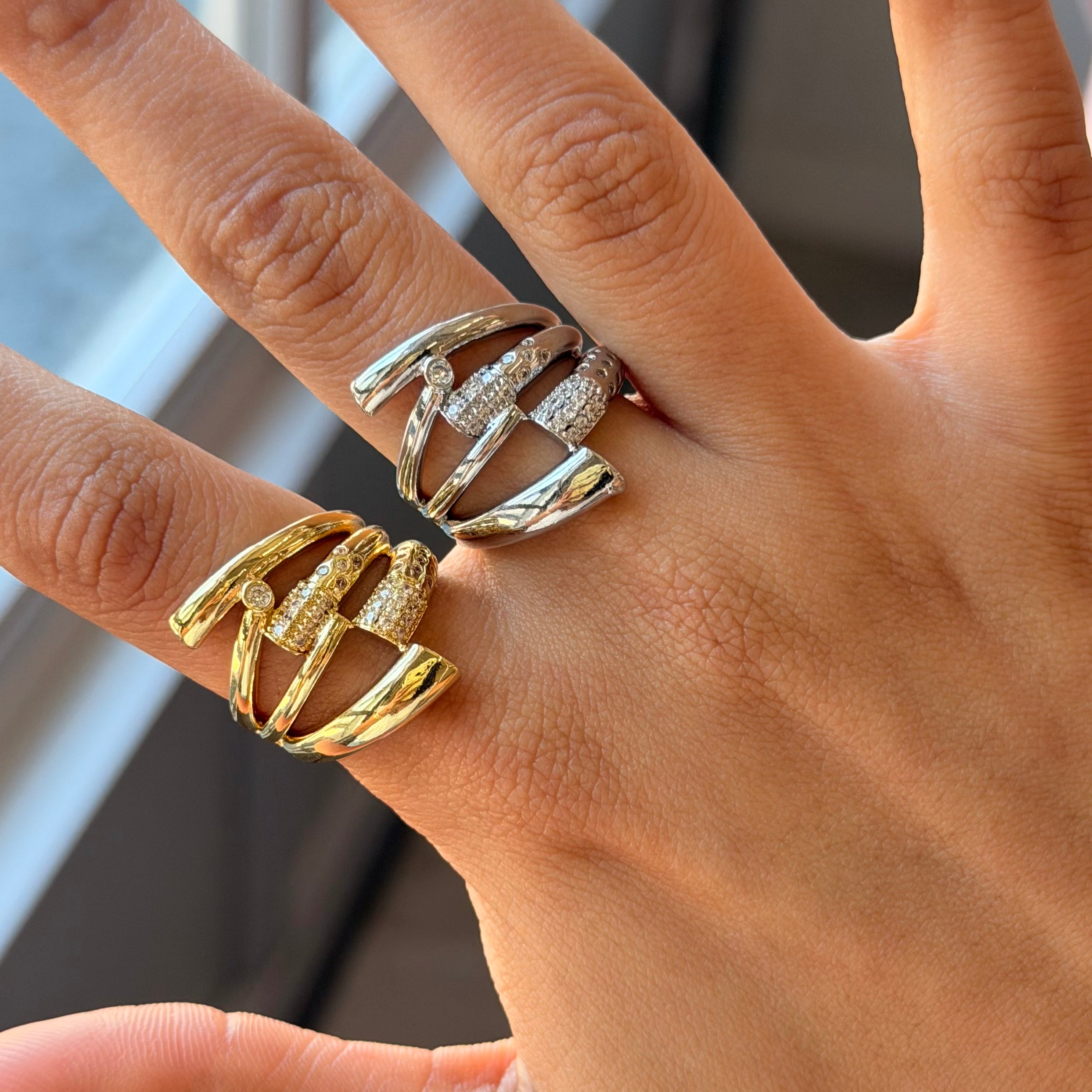 Interlaced Wood Ring