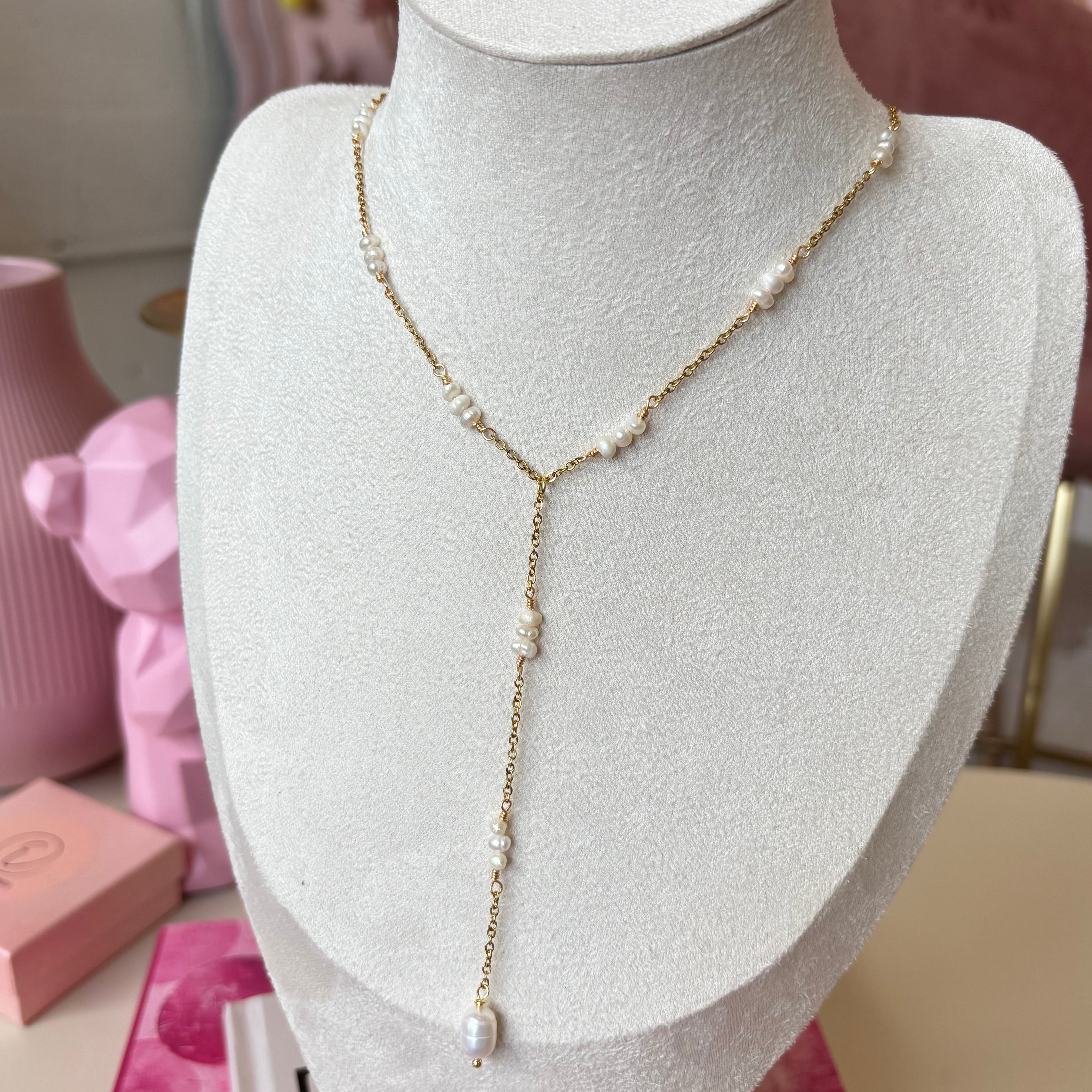 Coastline Layer pearl Necklace Collection