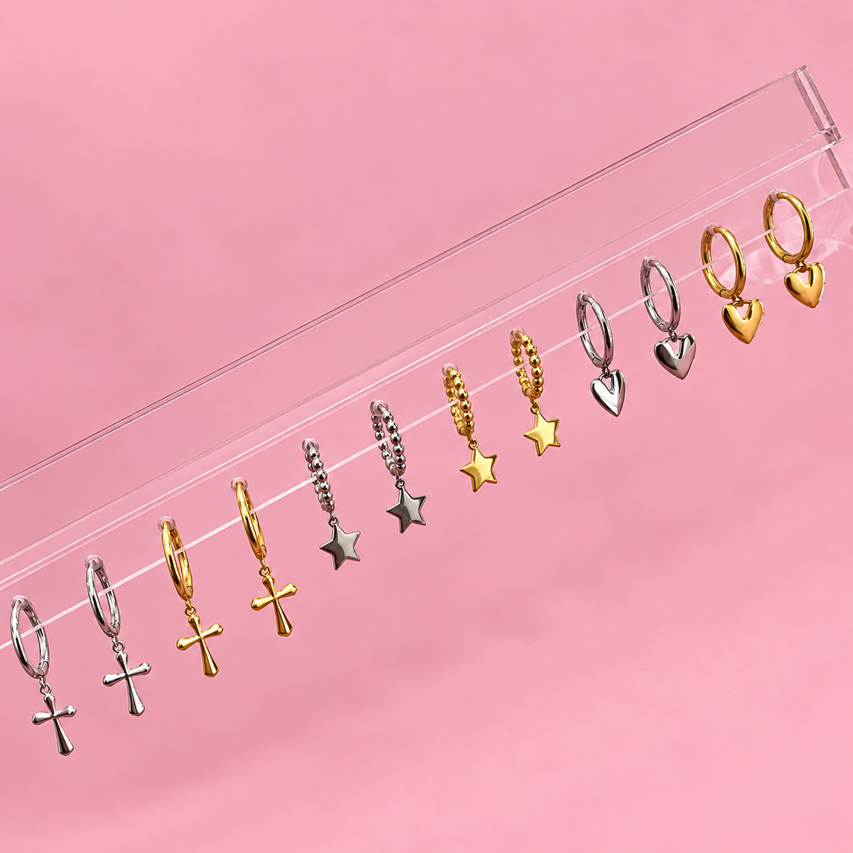 Mini Plain Hoops