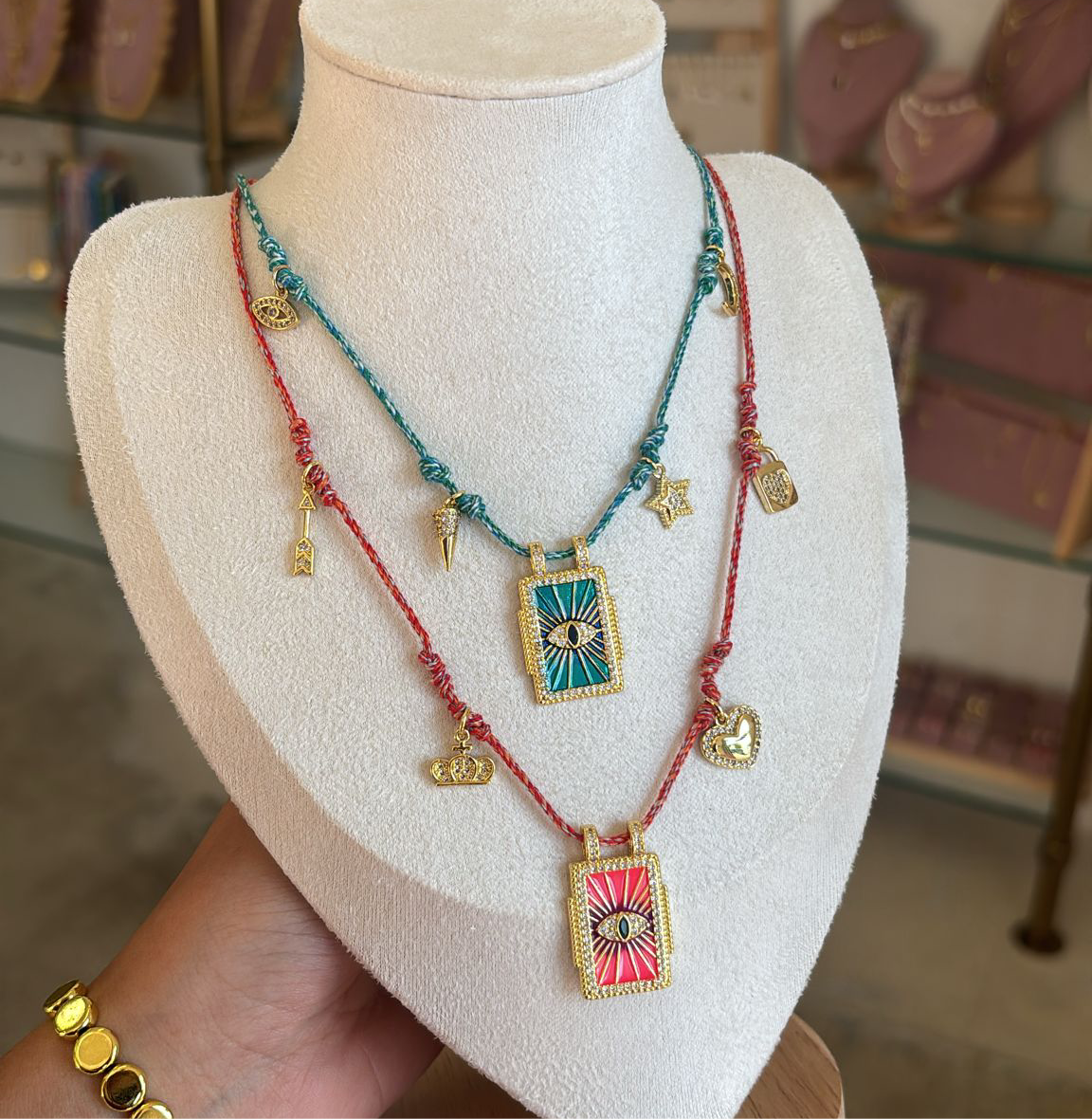 Luxury Amulets Adjustable Necklace