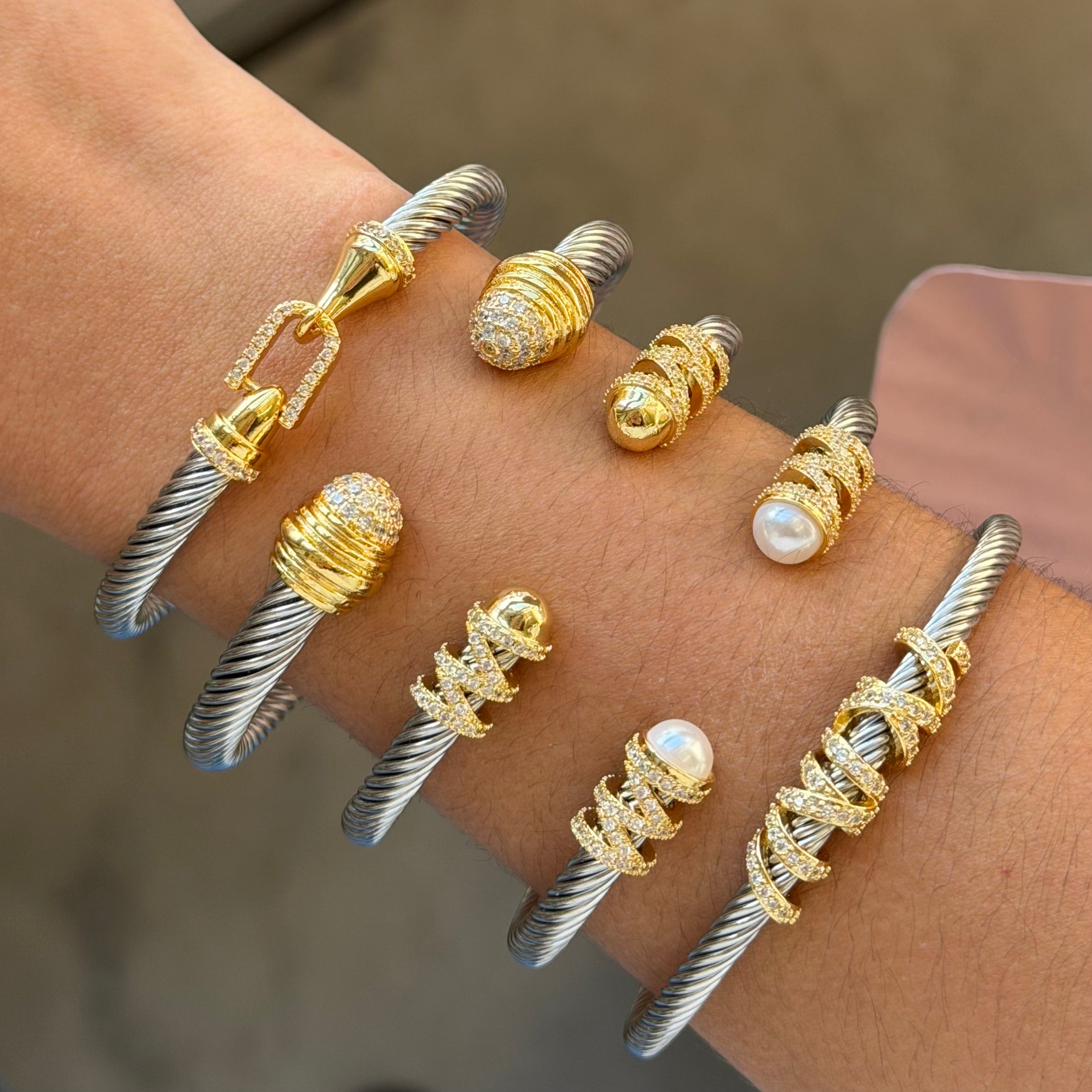 Cable Luxe Bracelets