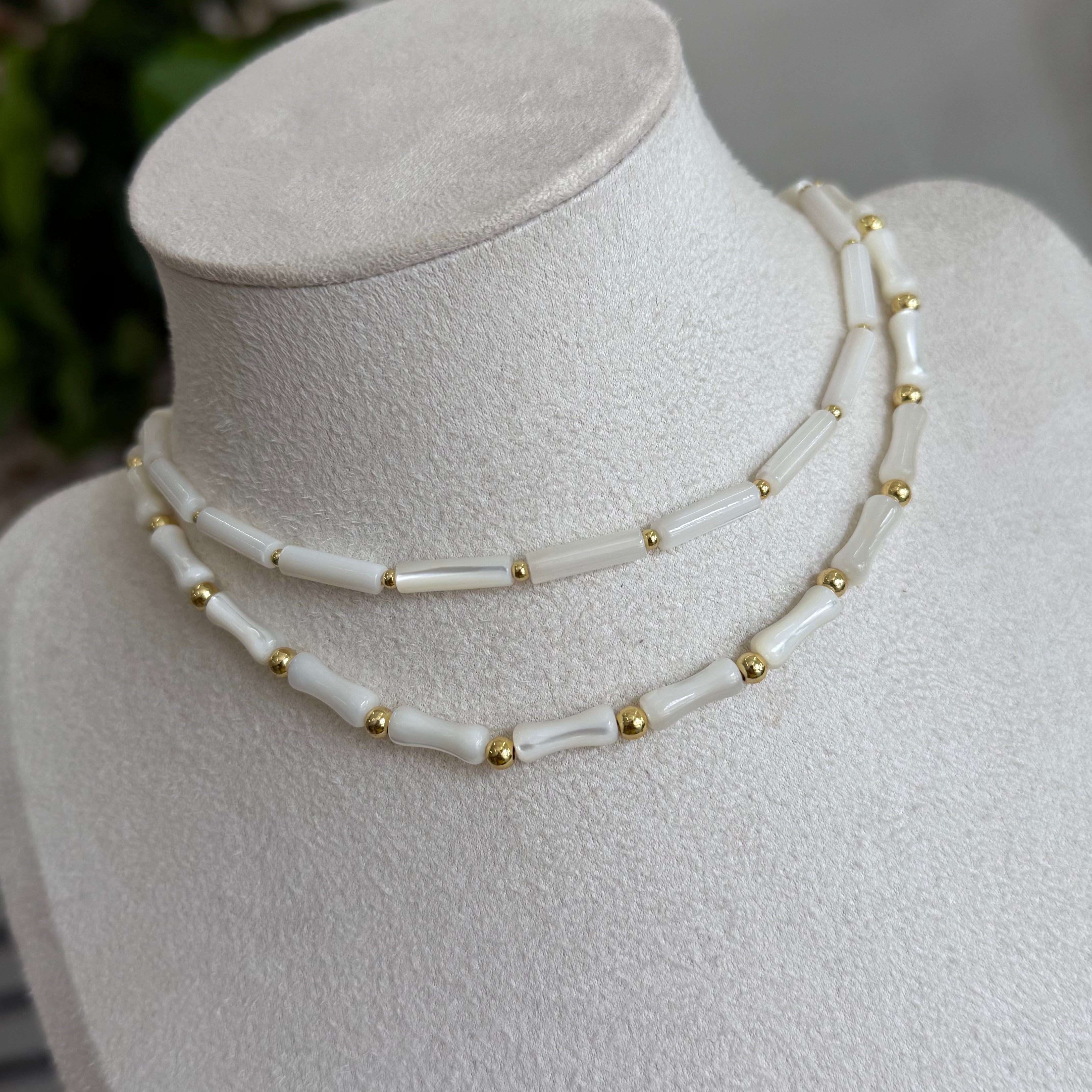 Bone Nacar Necklace