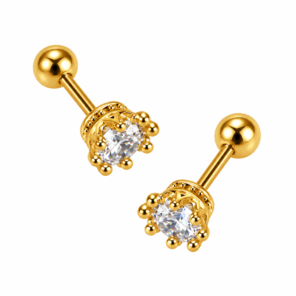 Diamond Earrings Piercing