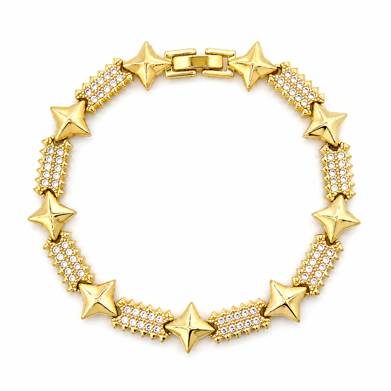 White Crystals Bracelets