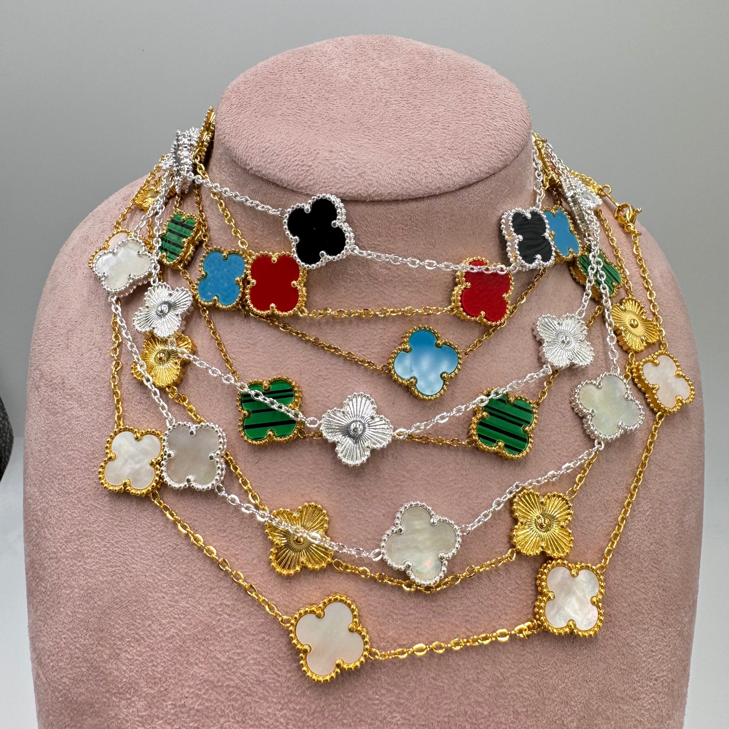 Multi Clover Necklace