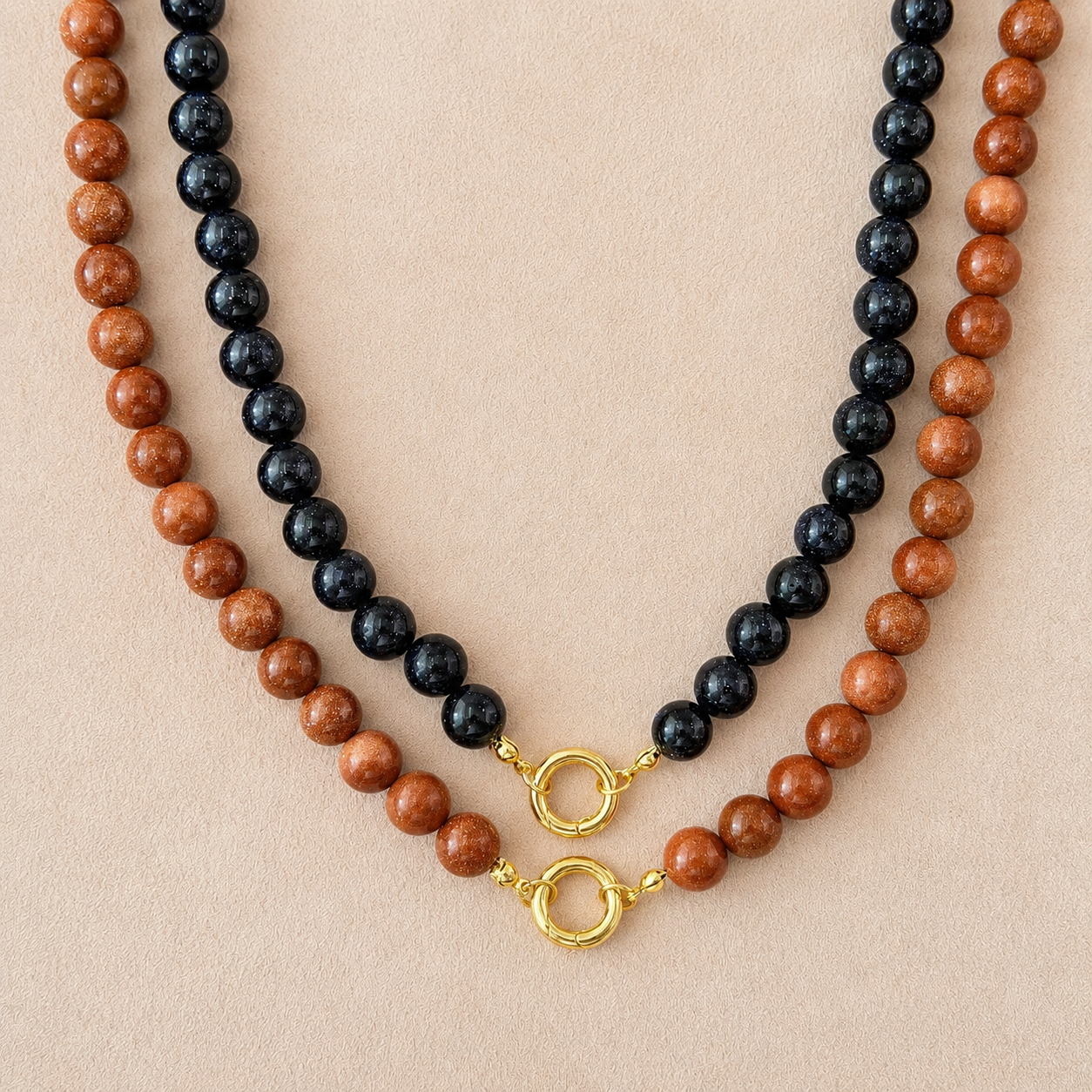 Gemstone Beaded Necklace