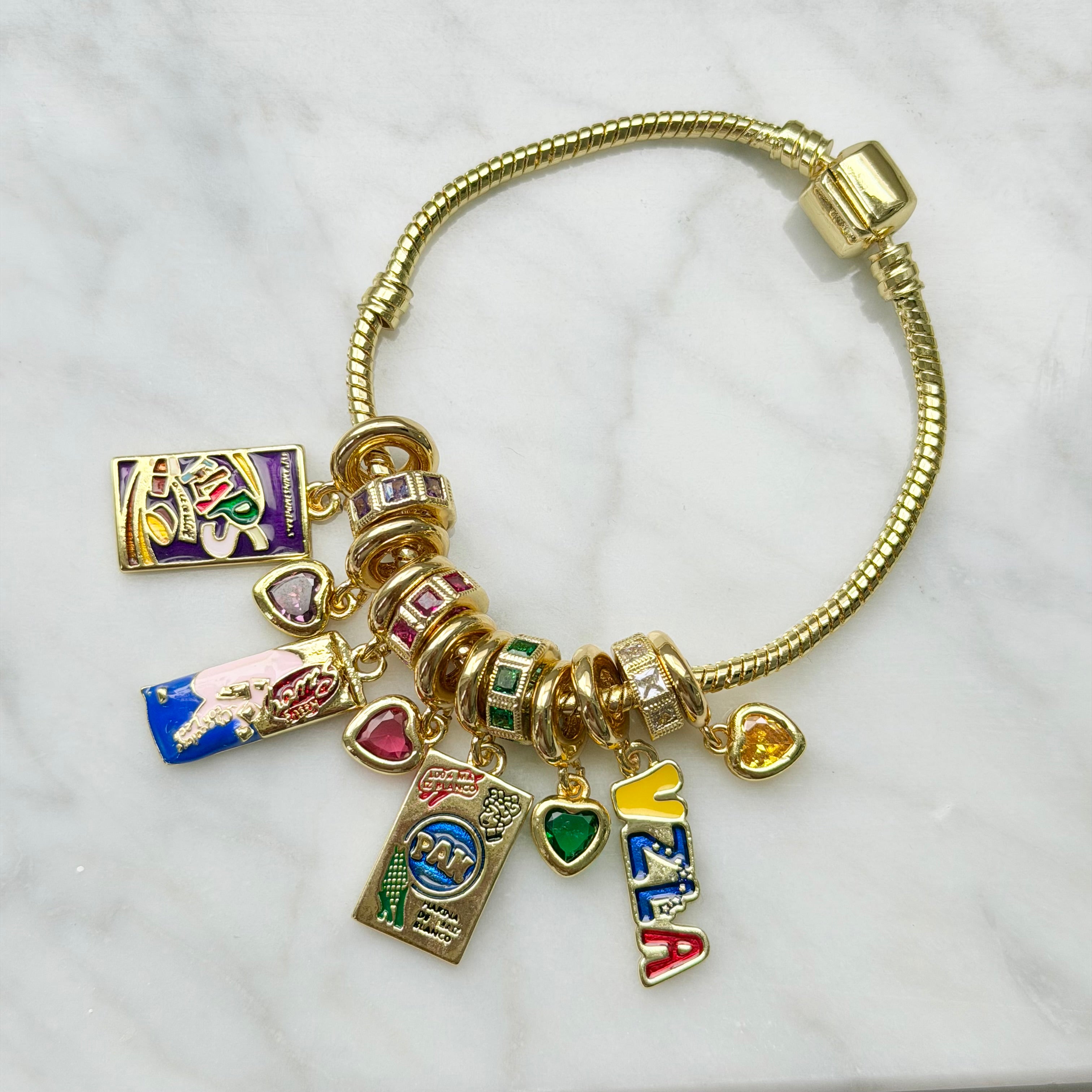 Multicharm Venezuela Bracelet