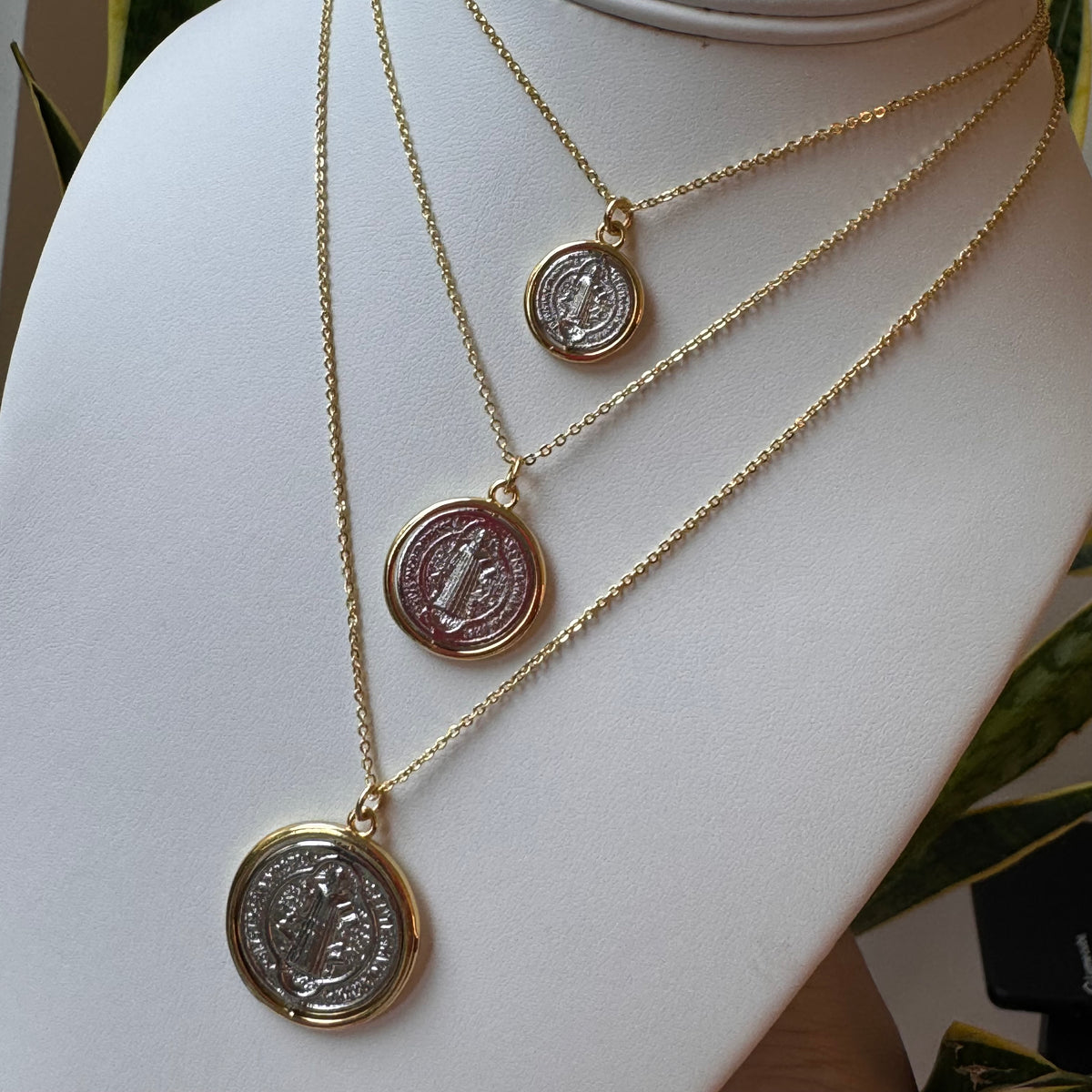 San Benito Two Tone Charm