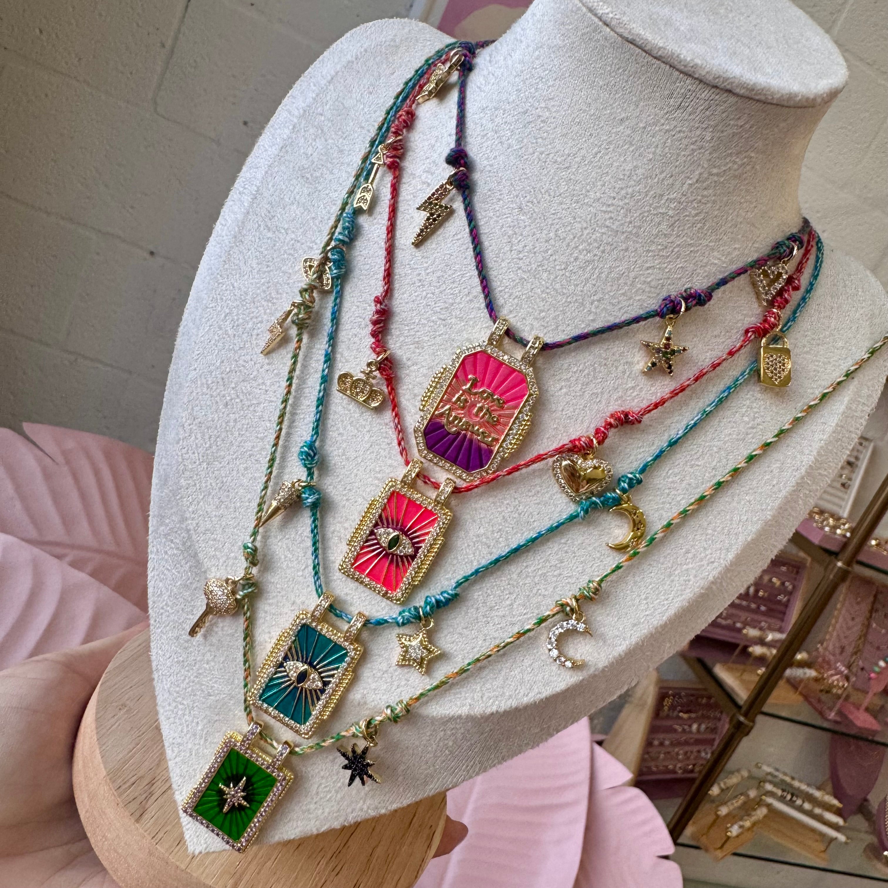 Luxury Amulets Adjustable Necklace