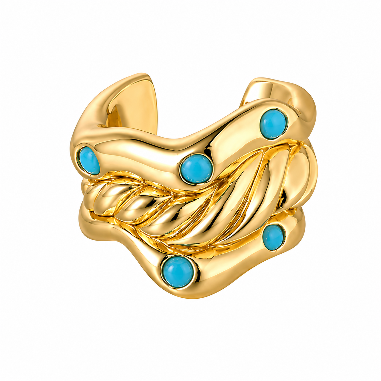 Riviera Turquoise Ear Cuff