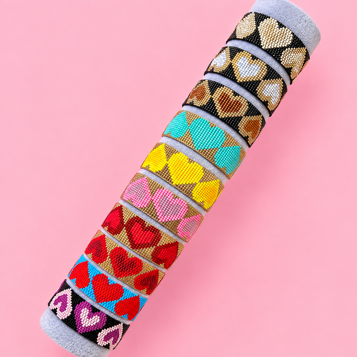 Three Heart Beaded Was $30