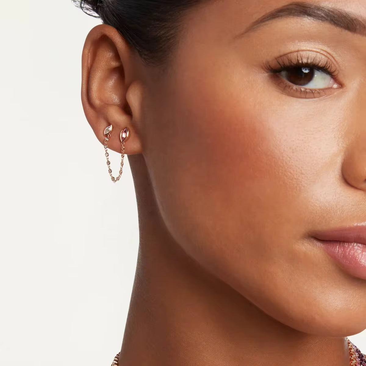 Celeste Drop Chain Earrings