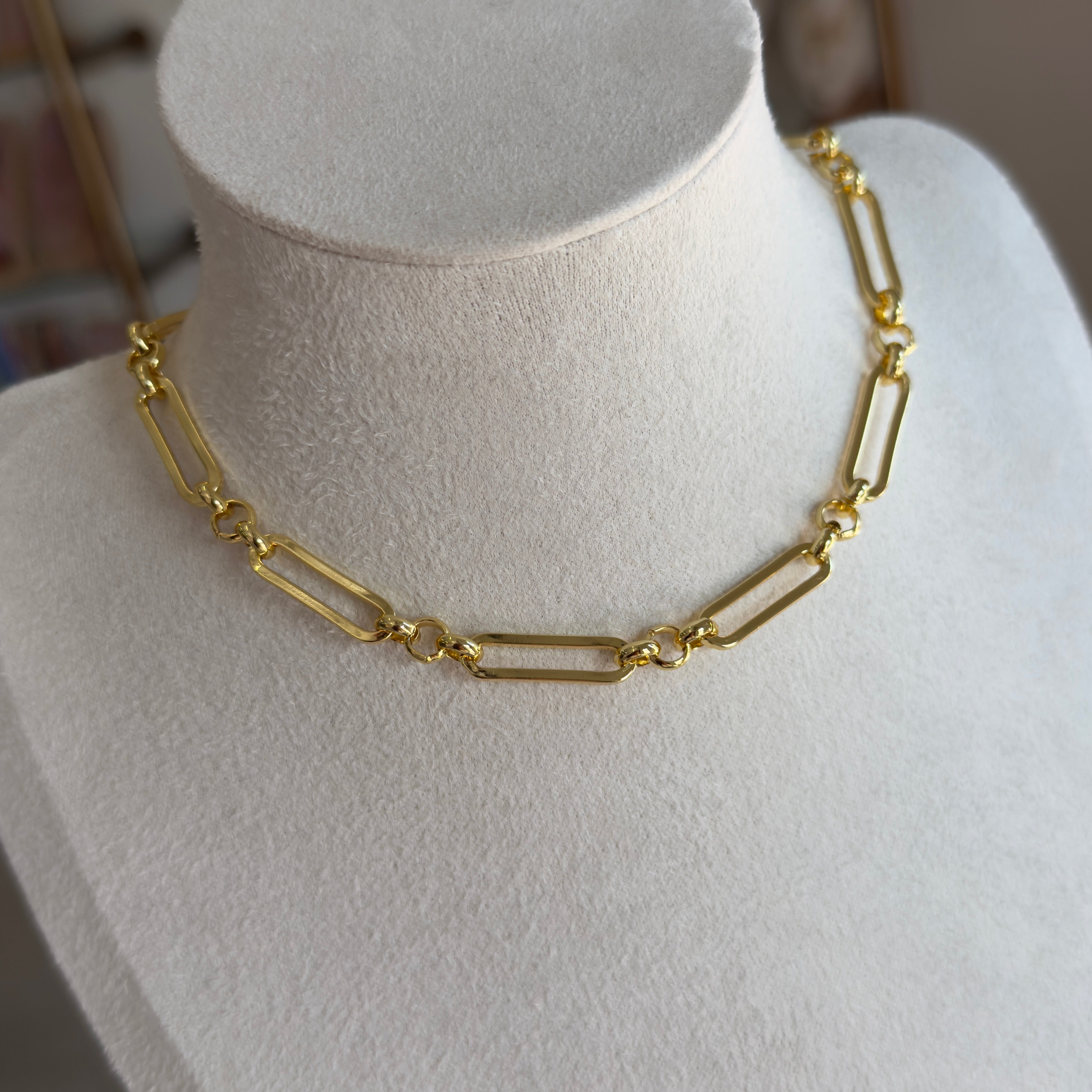 Rings Loop Link Necklace