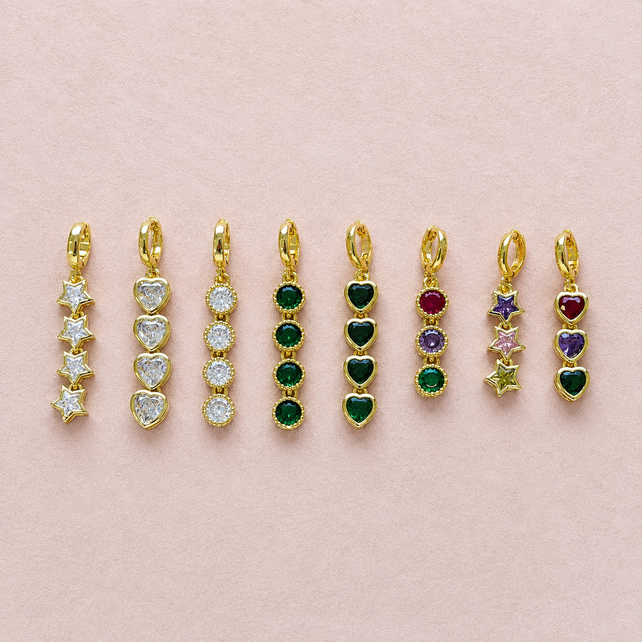 Candy Crystal Drop Charms