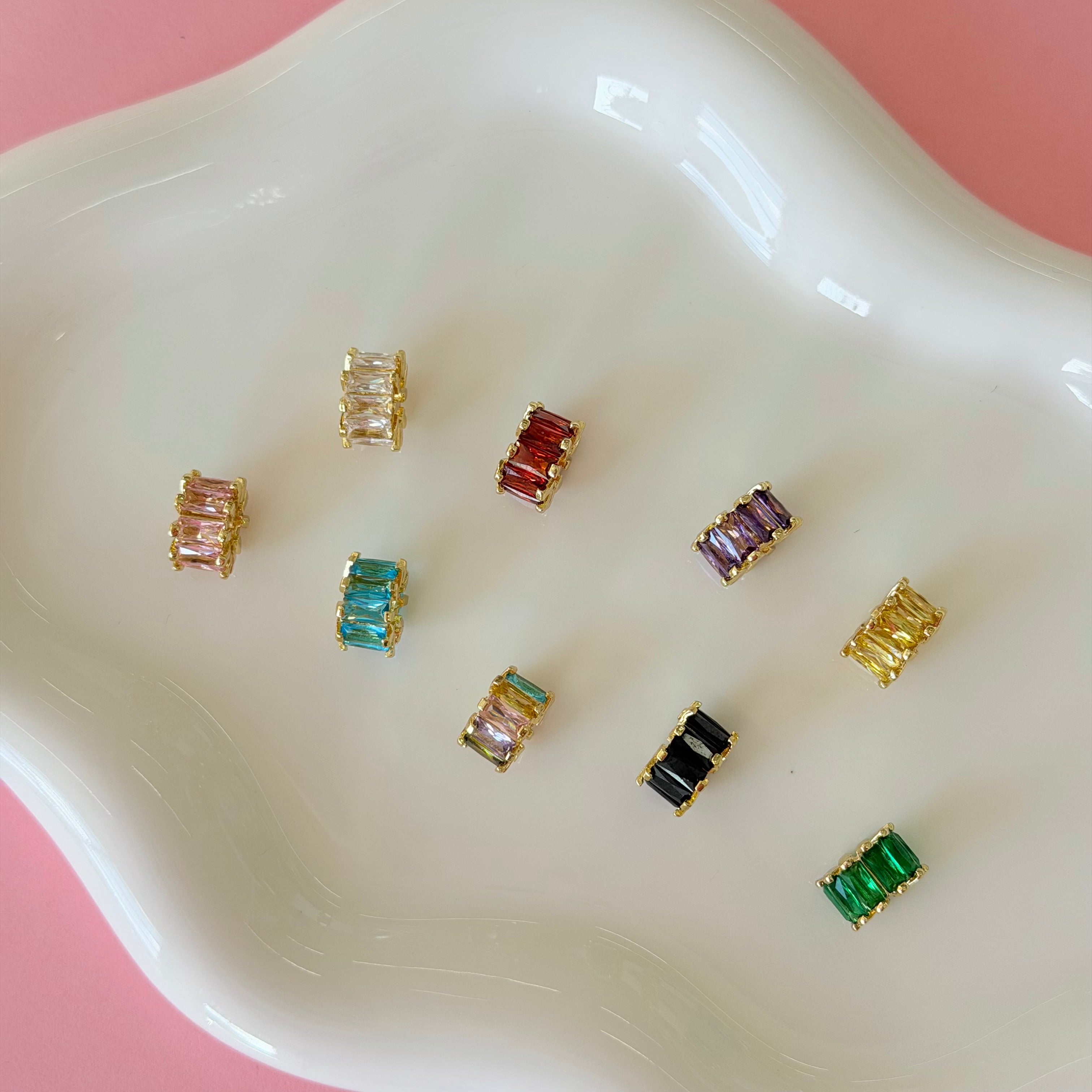 Baguette Spacer Charm