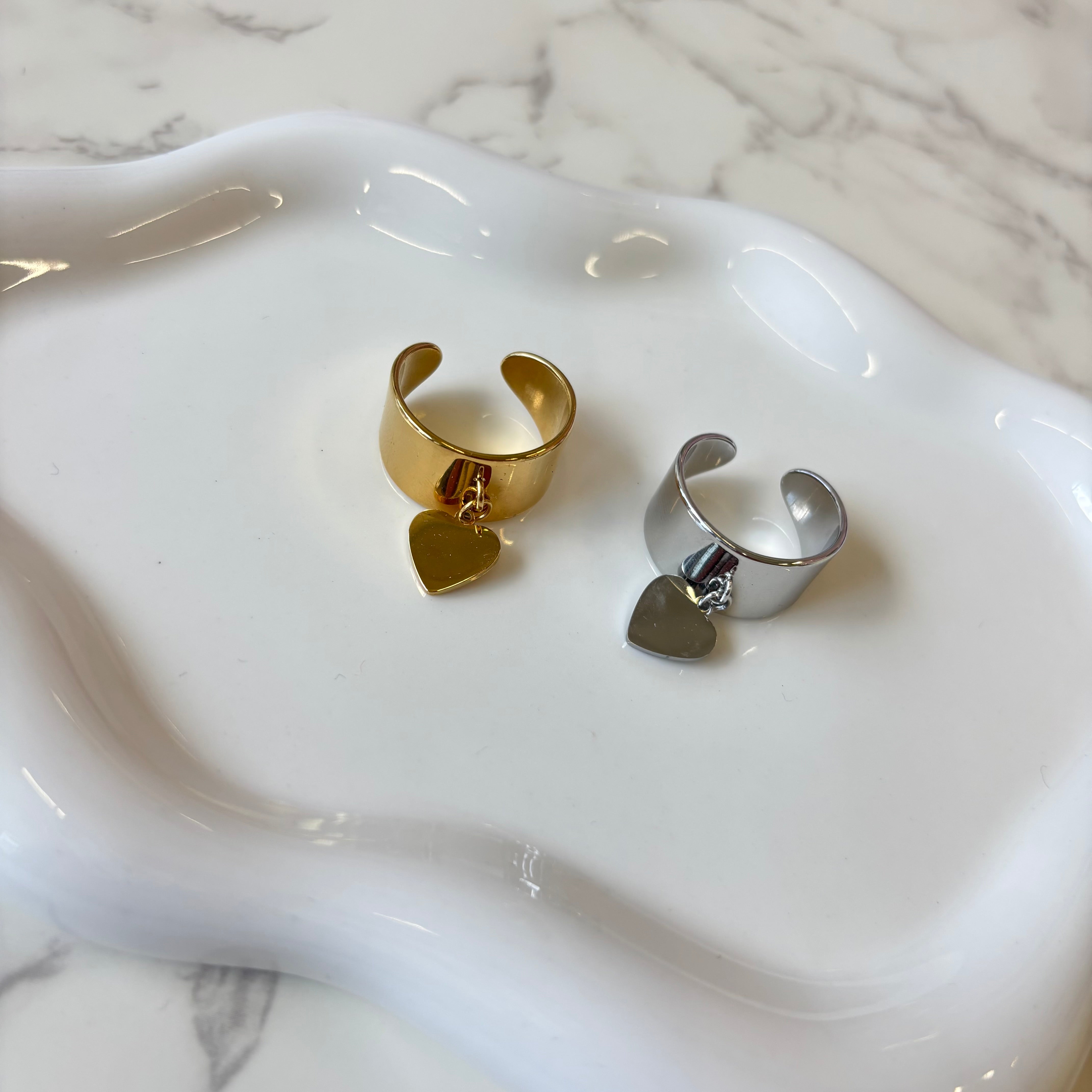 Golden Charm Ring