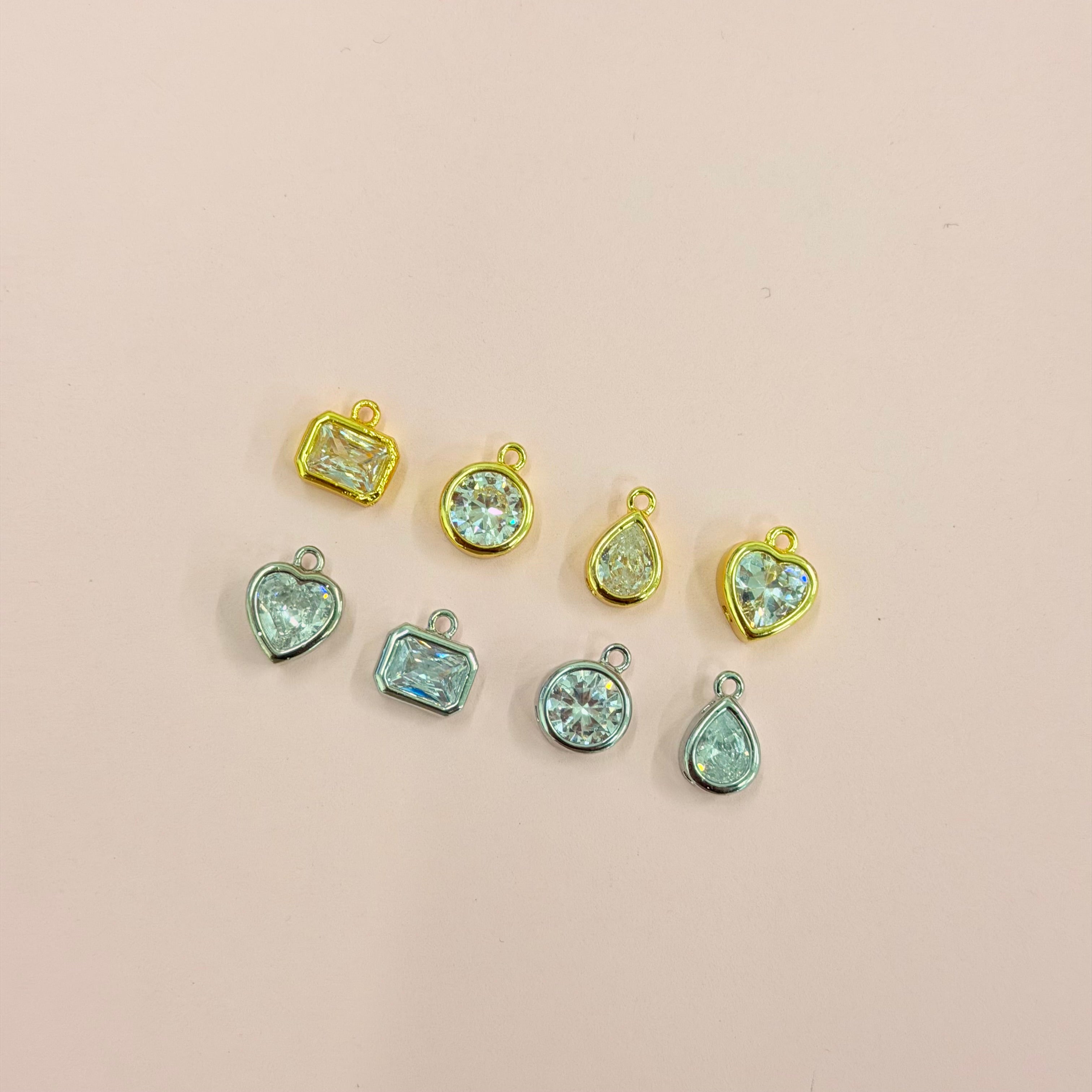 Mini Diamond Shape Charms