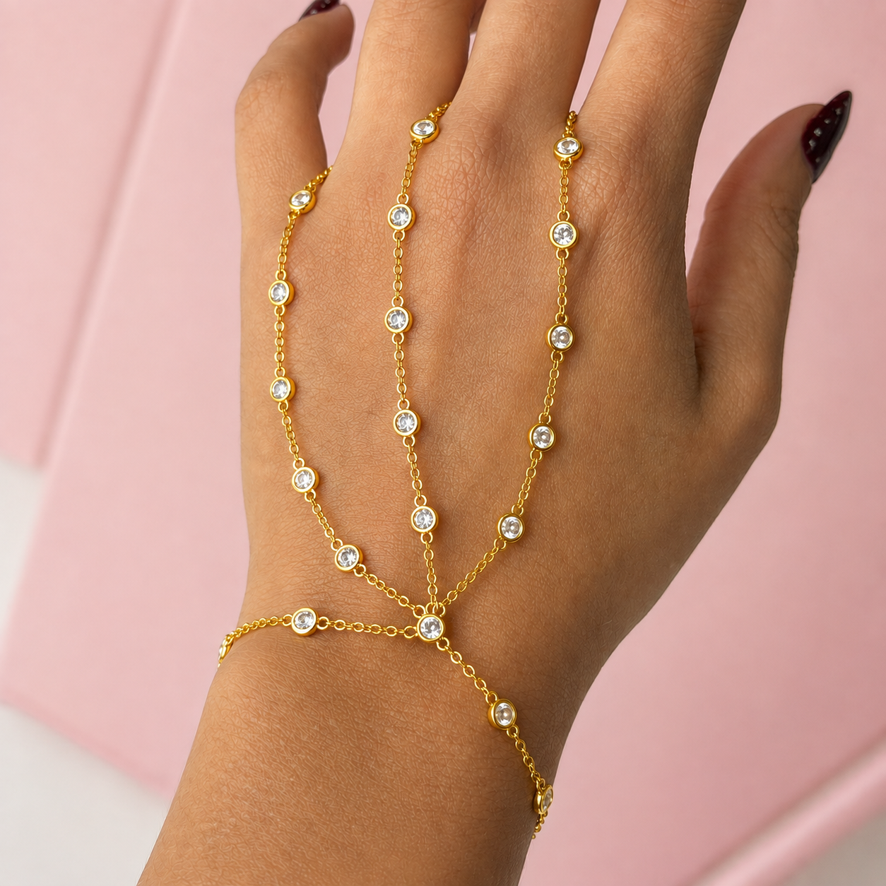 Luna Hand Chain Bracelet