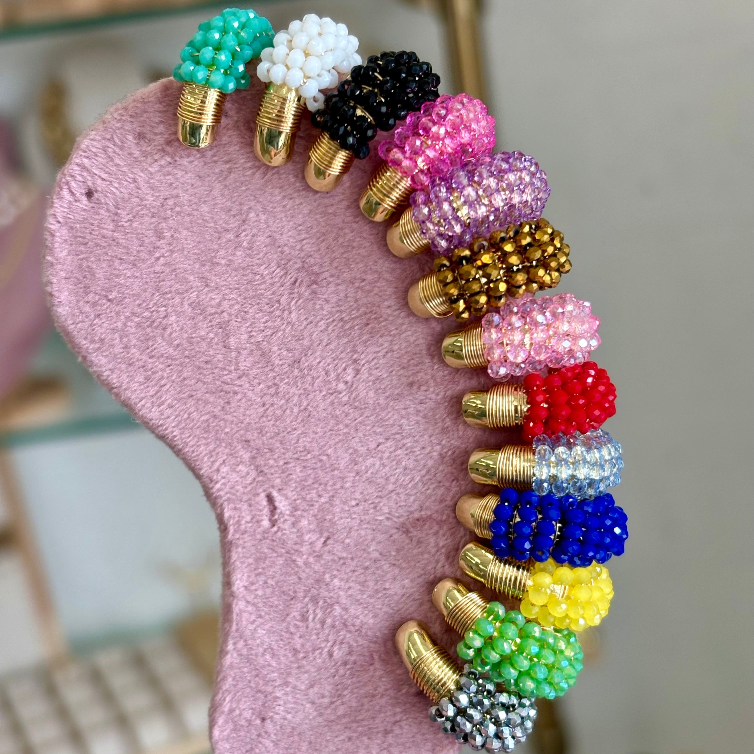 Crystal Color Earcuff