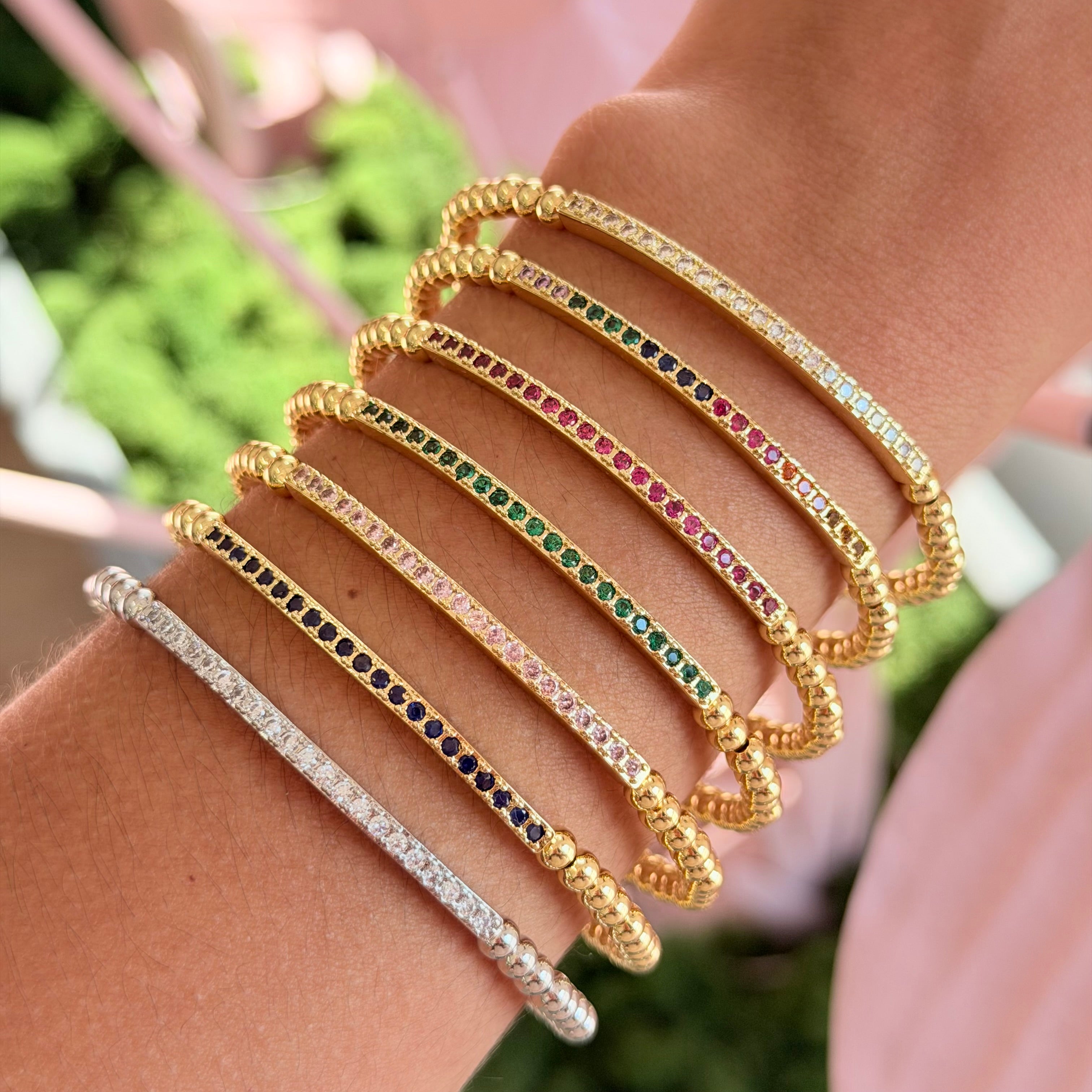 Signature Pavé Bangles