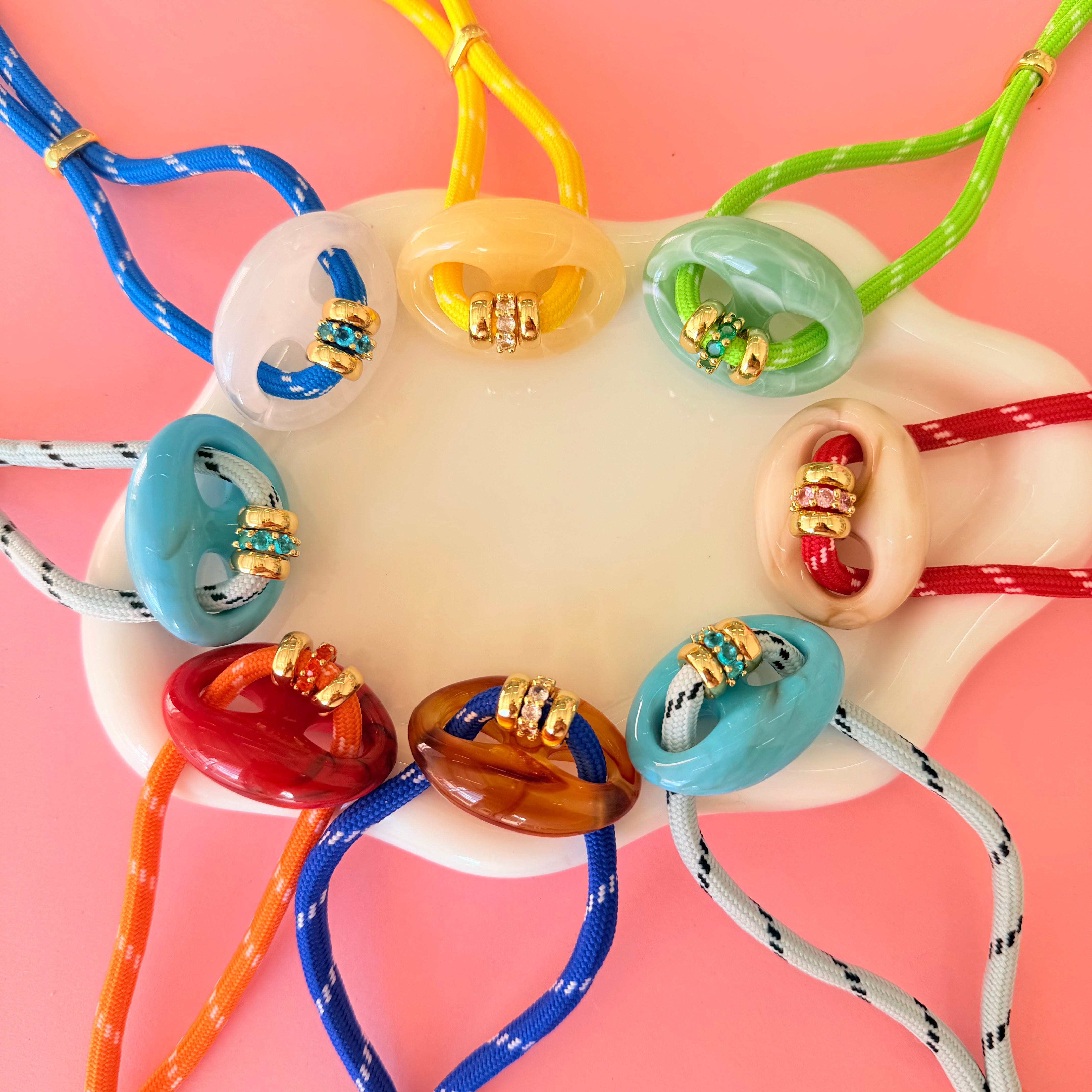 Anchor & Rollings Bracelet