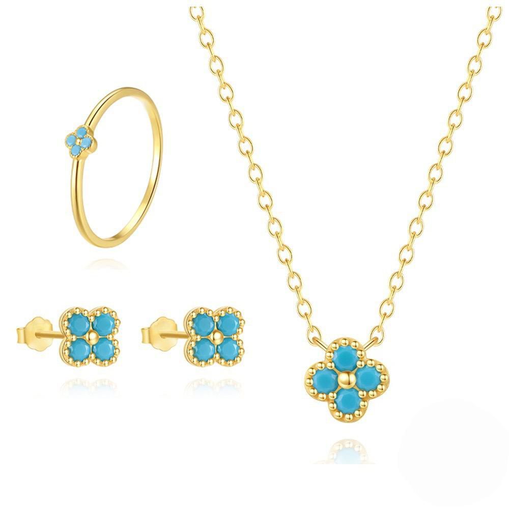 Mini Clover Crystal Set