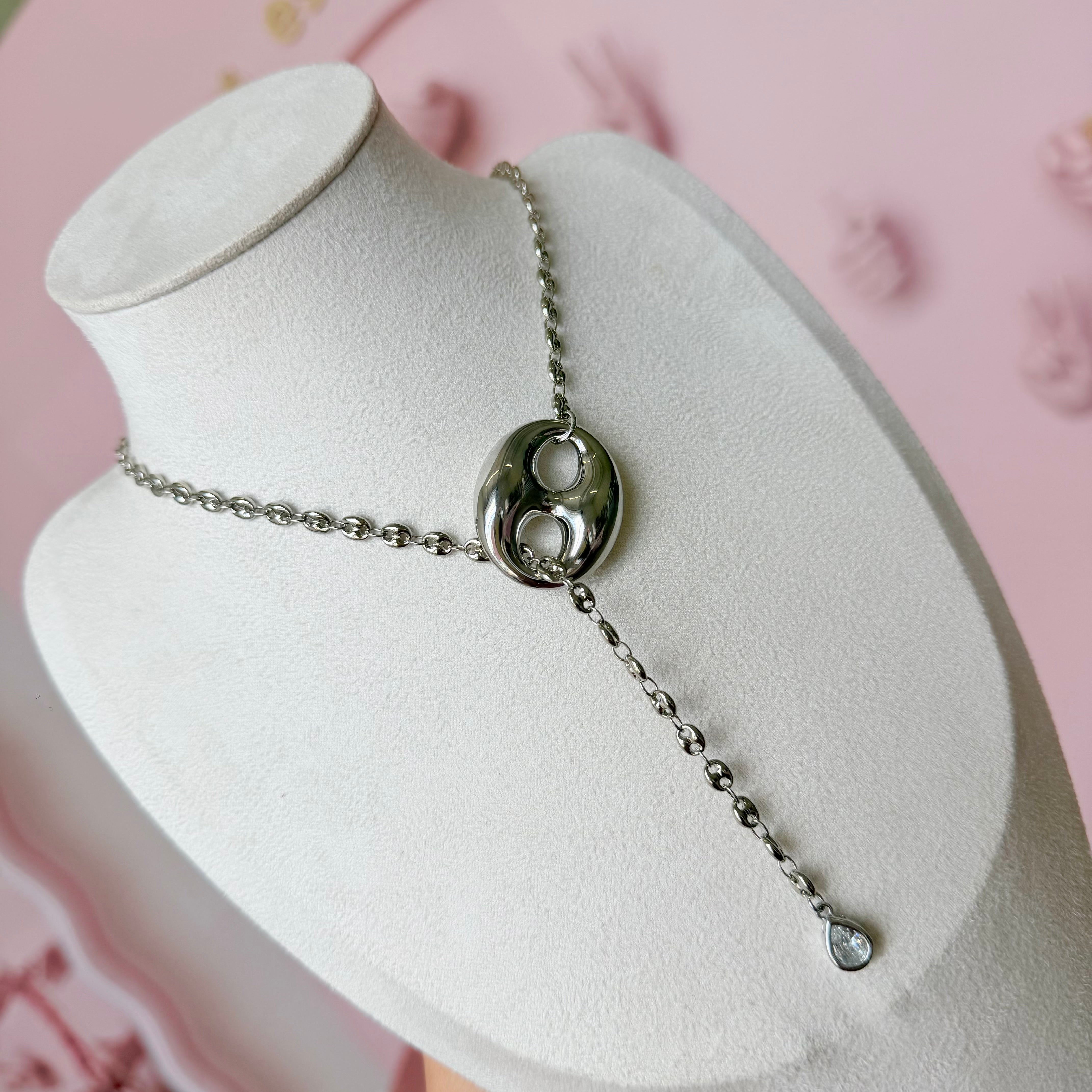 Anchor Lariat Necklace