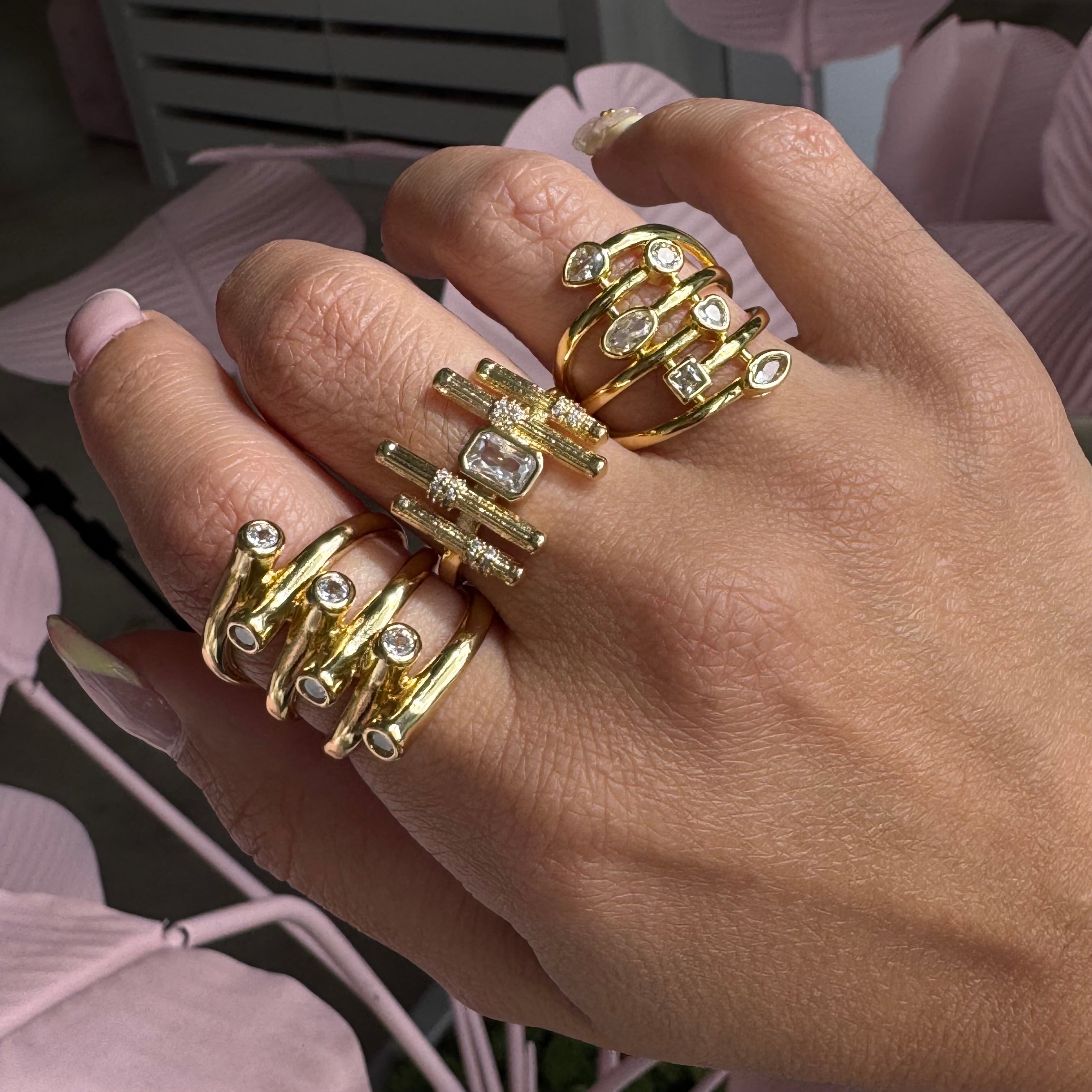 Eclectic Luxe Ring collection
