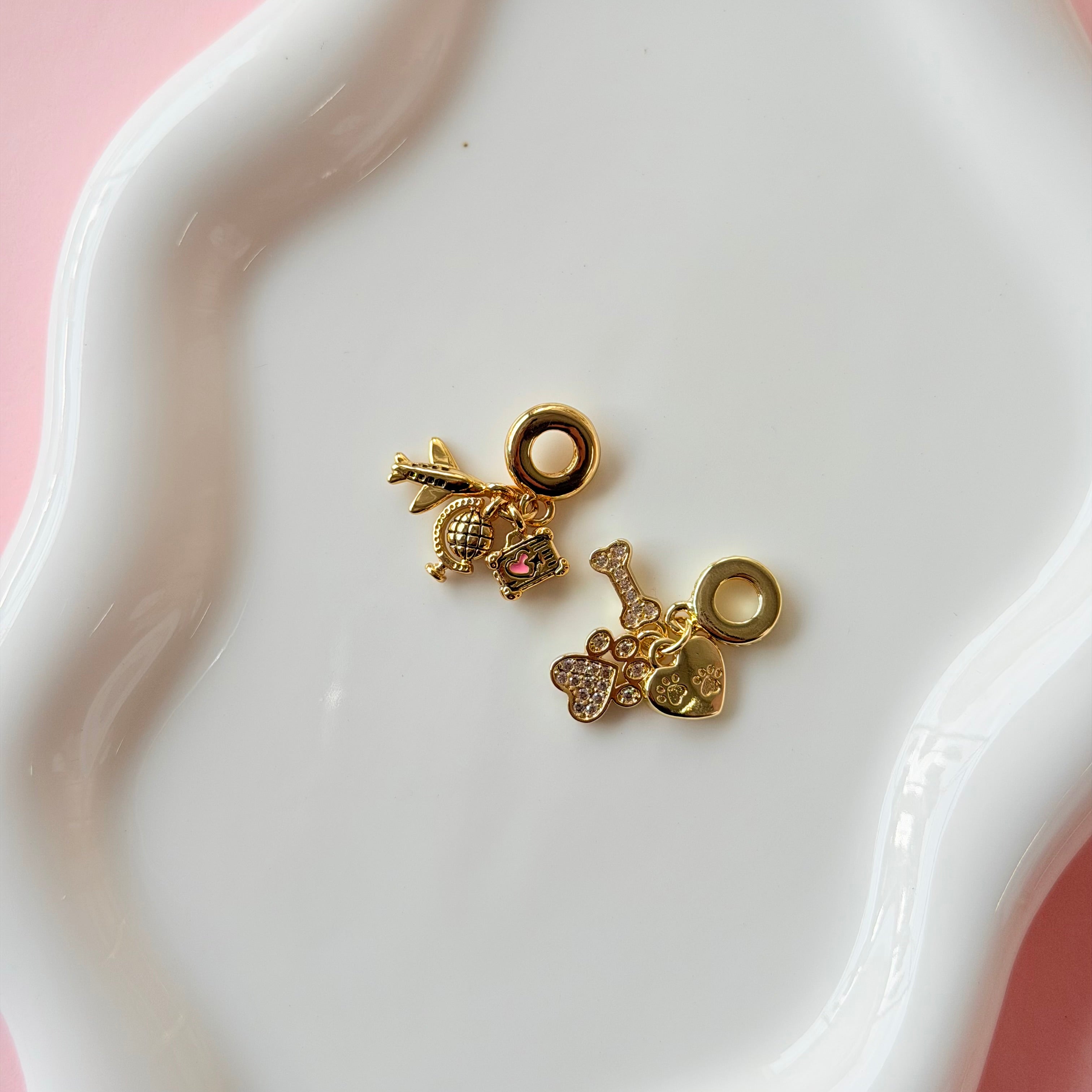 Trio Charms