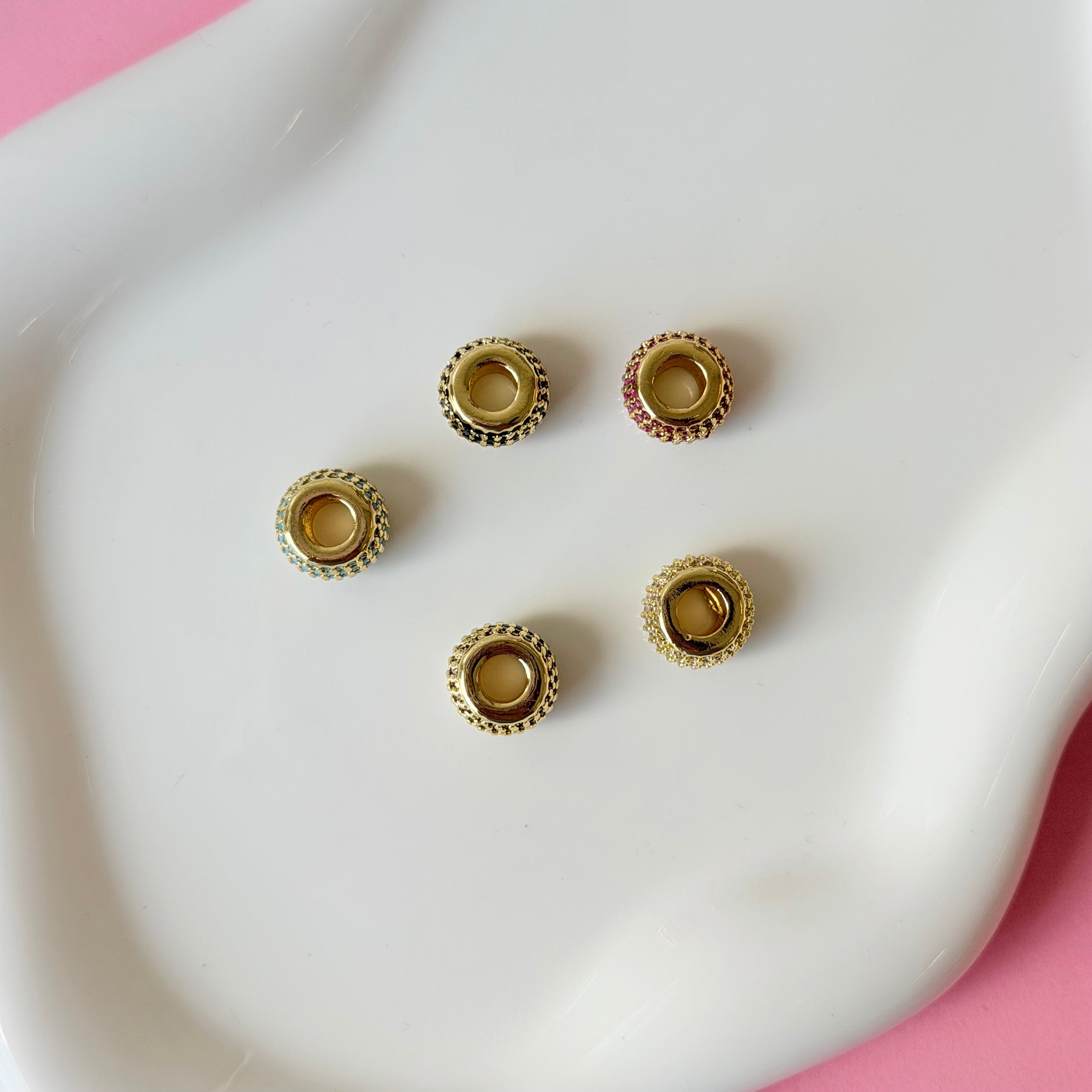 Full Zirconium Spacer Charms
