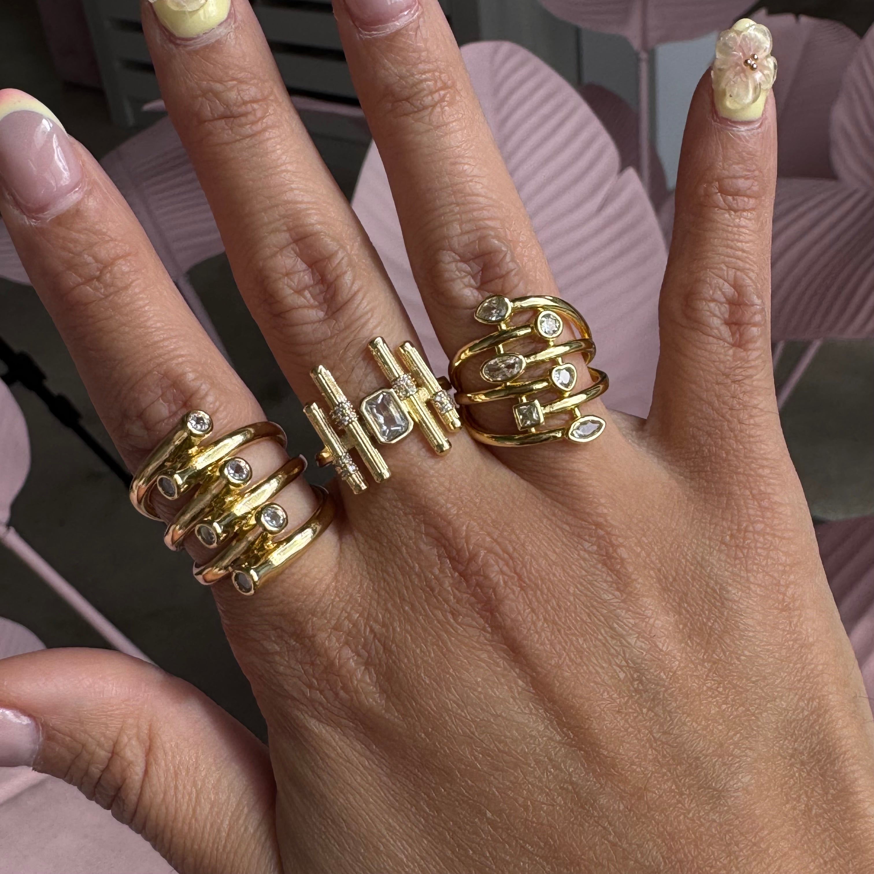Eclectic Luxe Ring collection