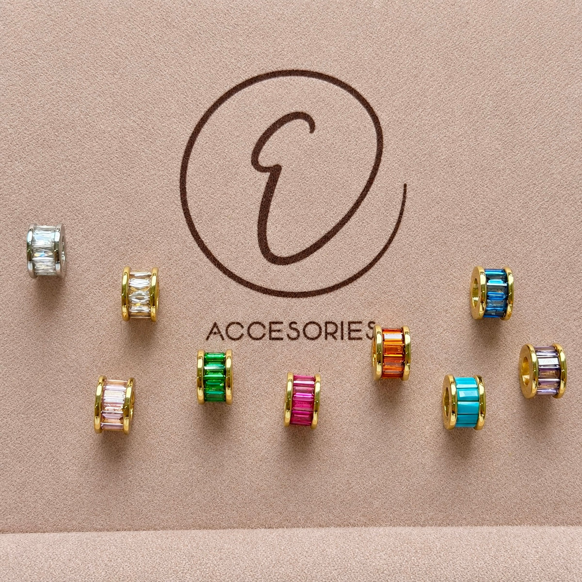 Delicate Luxe Crystal Spacers
