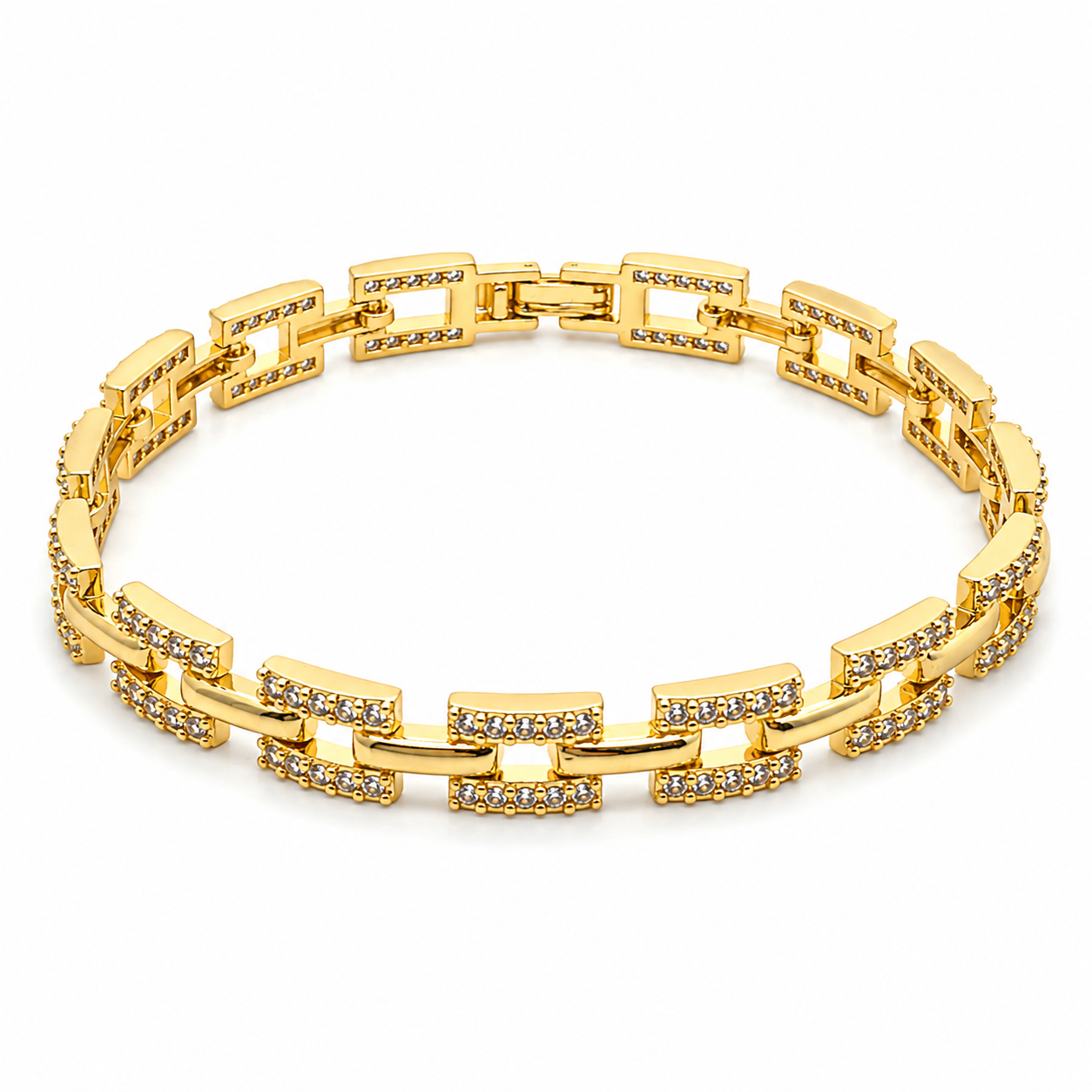 White Crystals Bracelets
