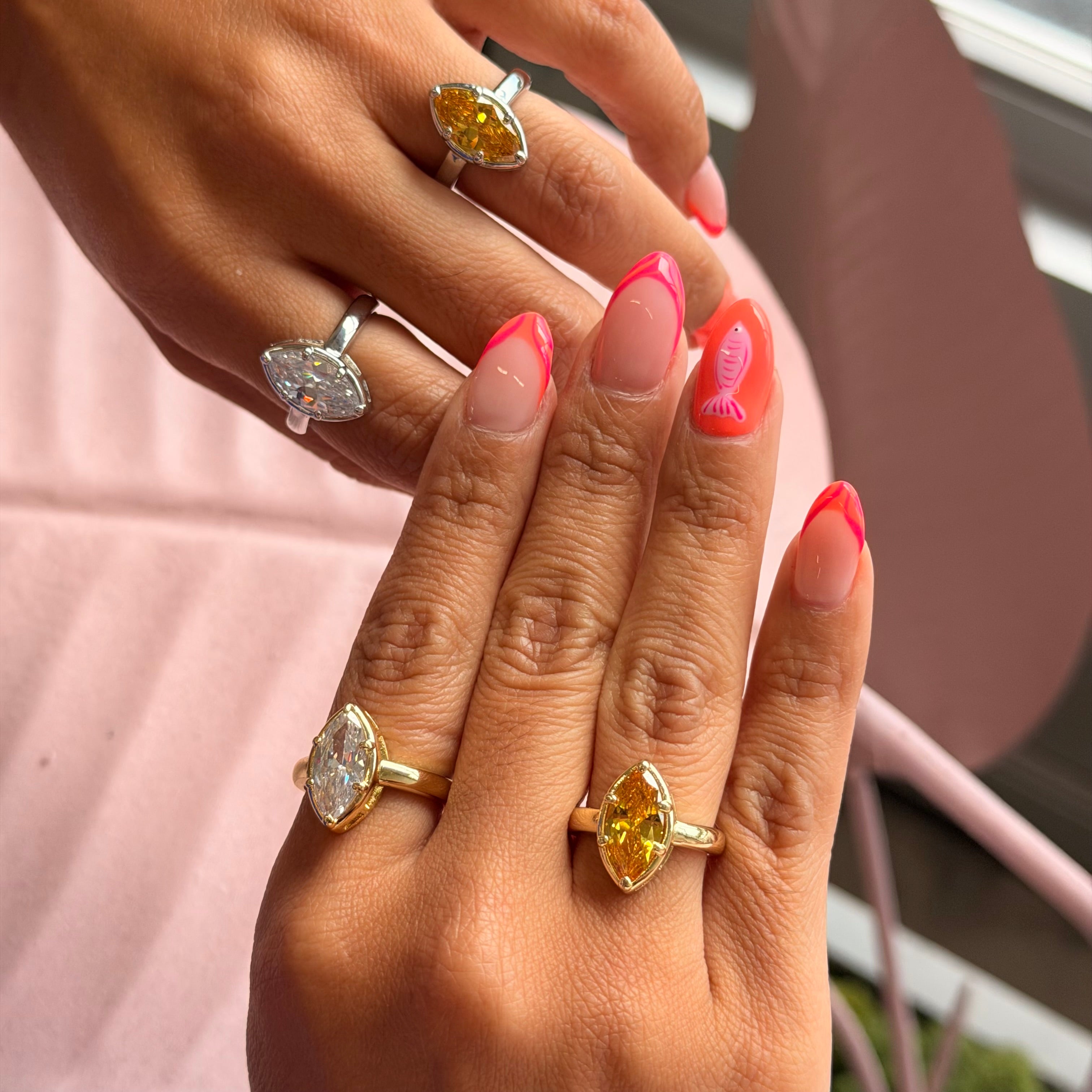 Marquise Radiance Ring