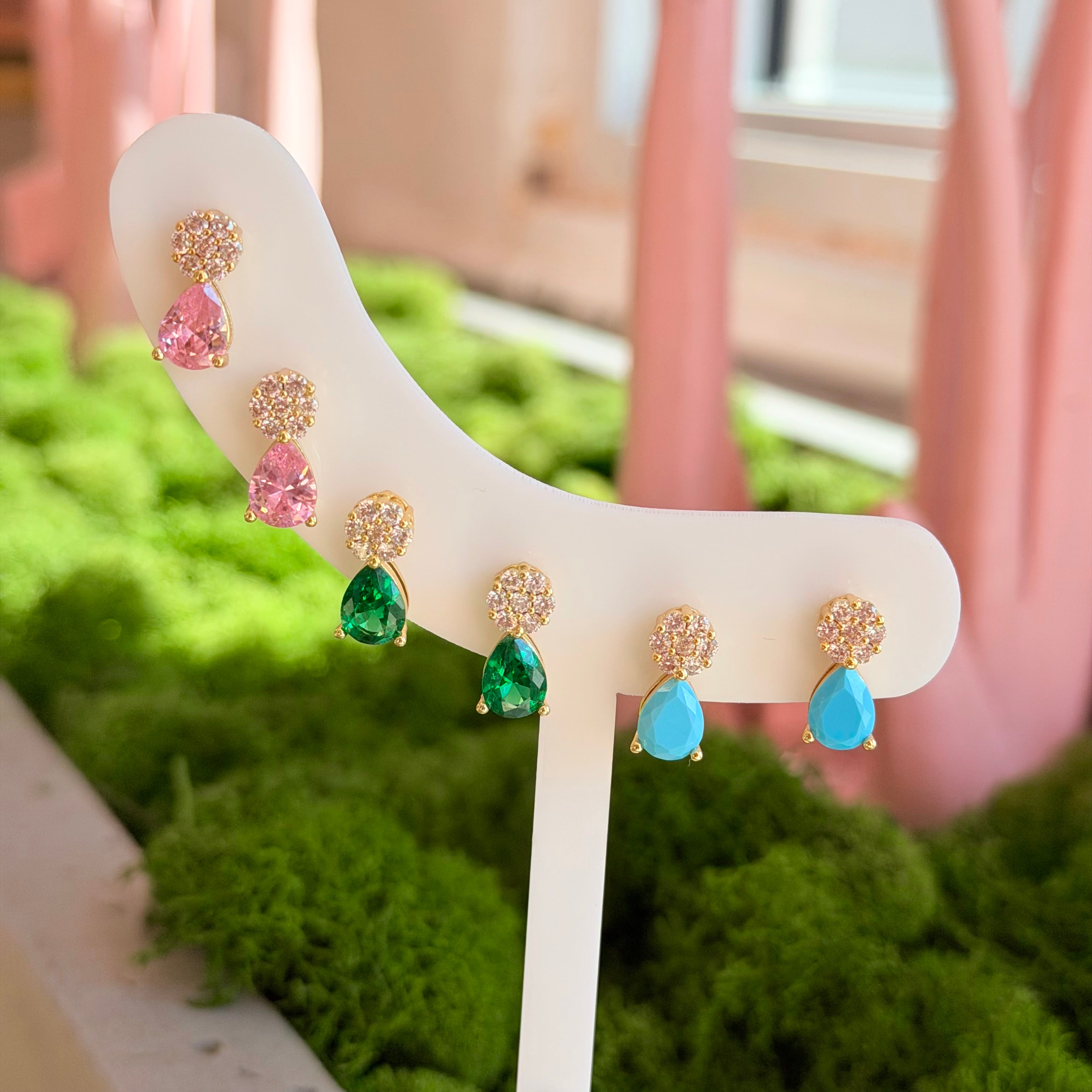 Royal Teardrop Studs