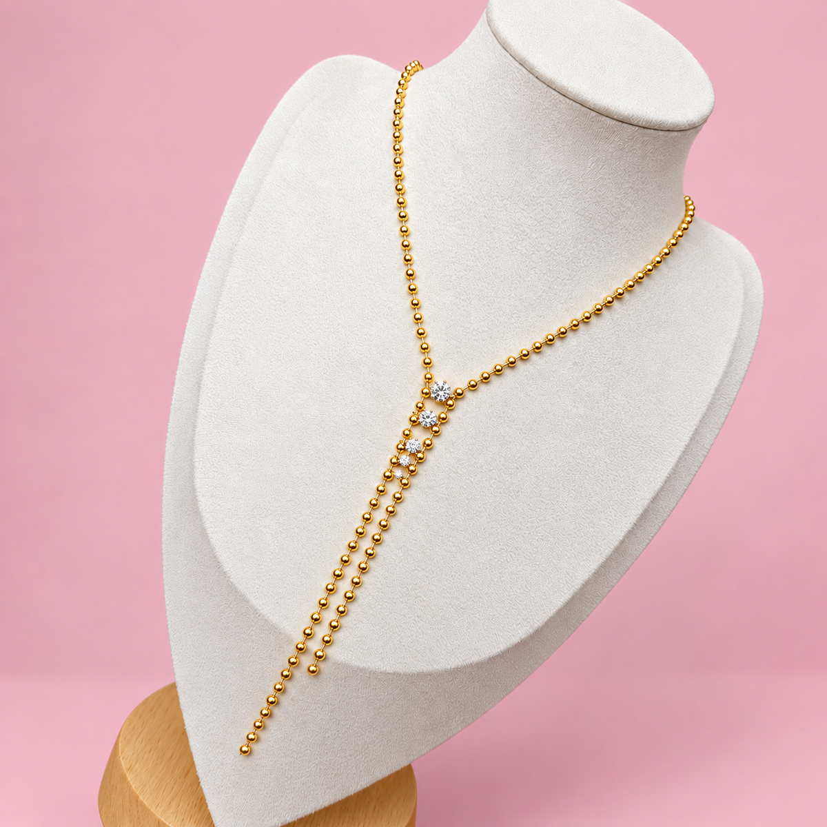 Luxe Golden Link Necklace