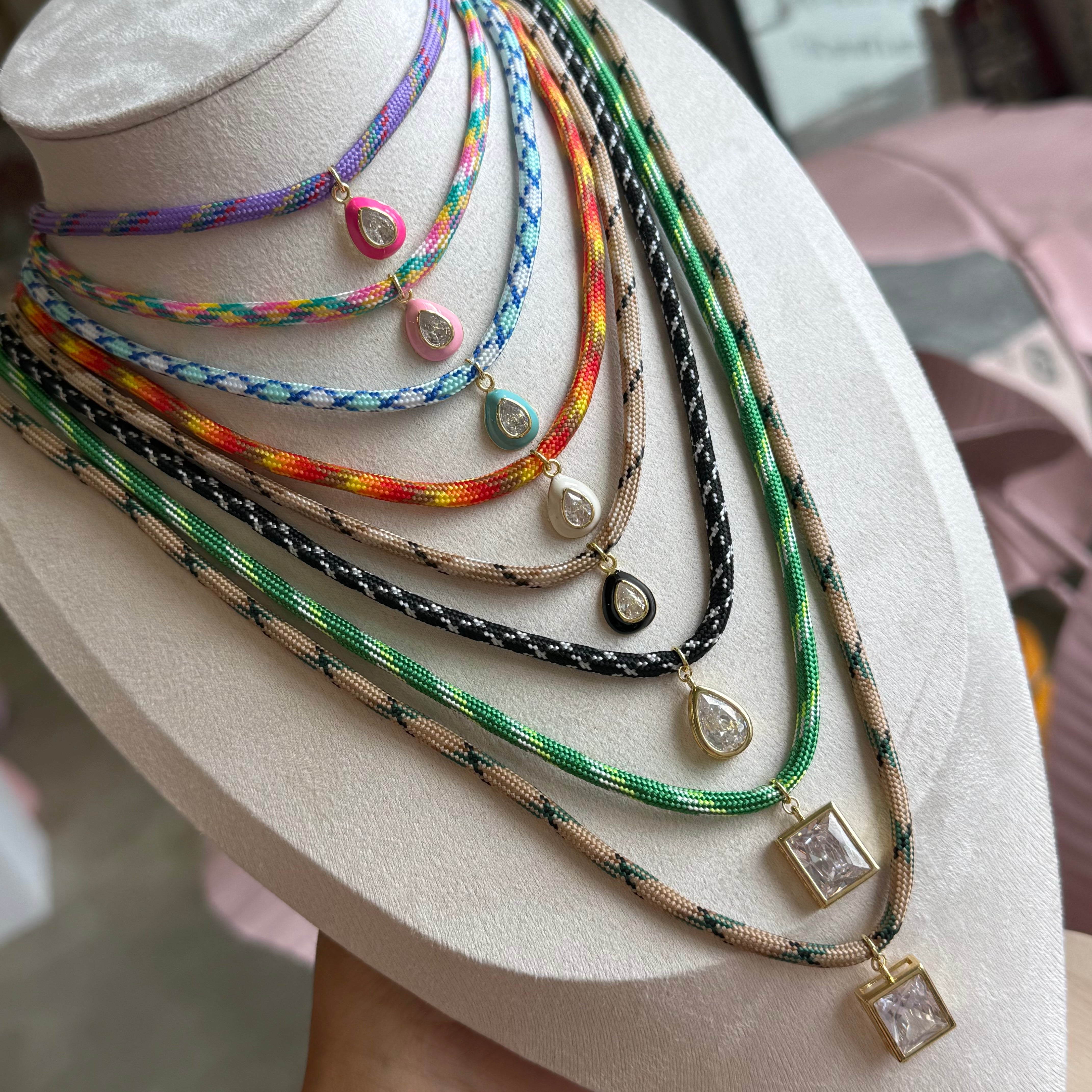 Colorful Rope Necklace