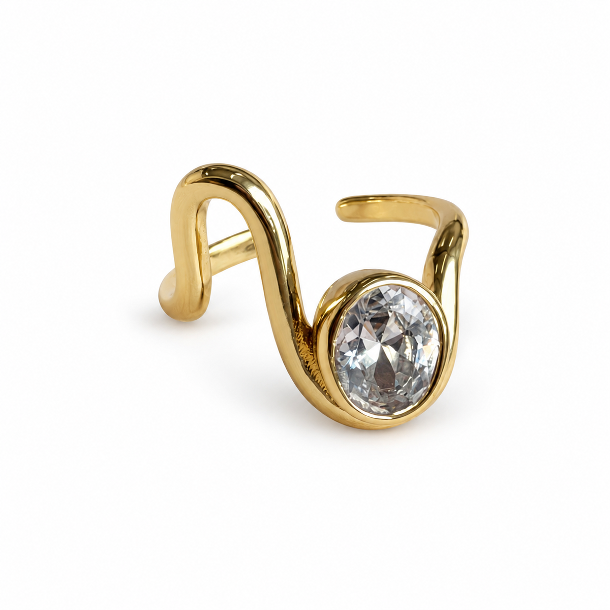 Luxe Crystal Statement Ring Set