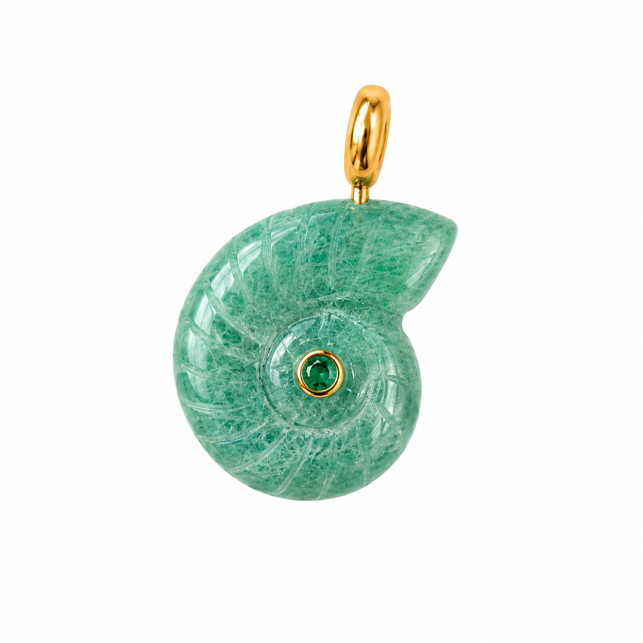Snail Natural Fish Charm