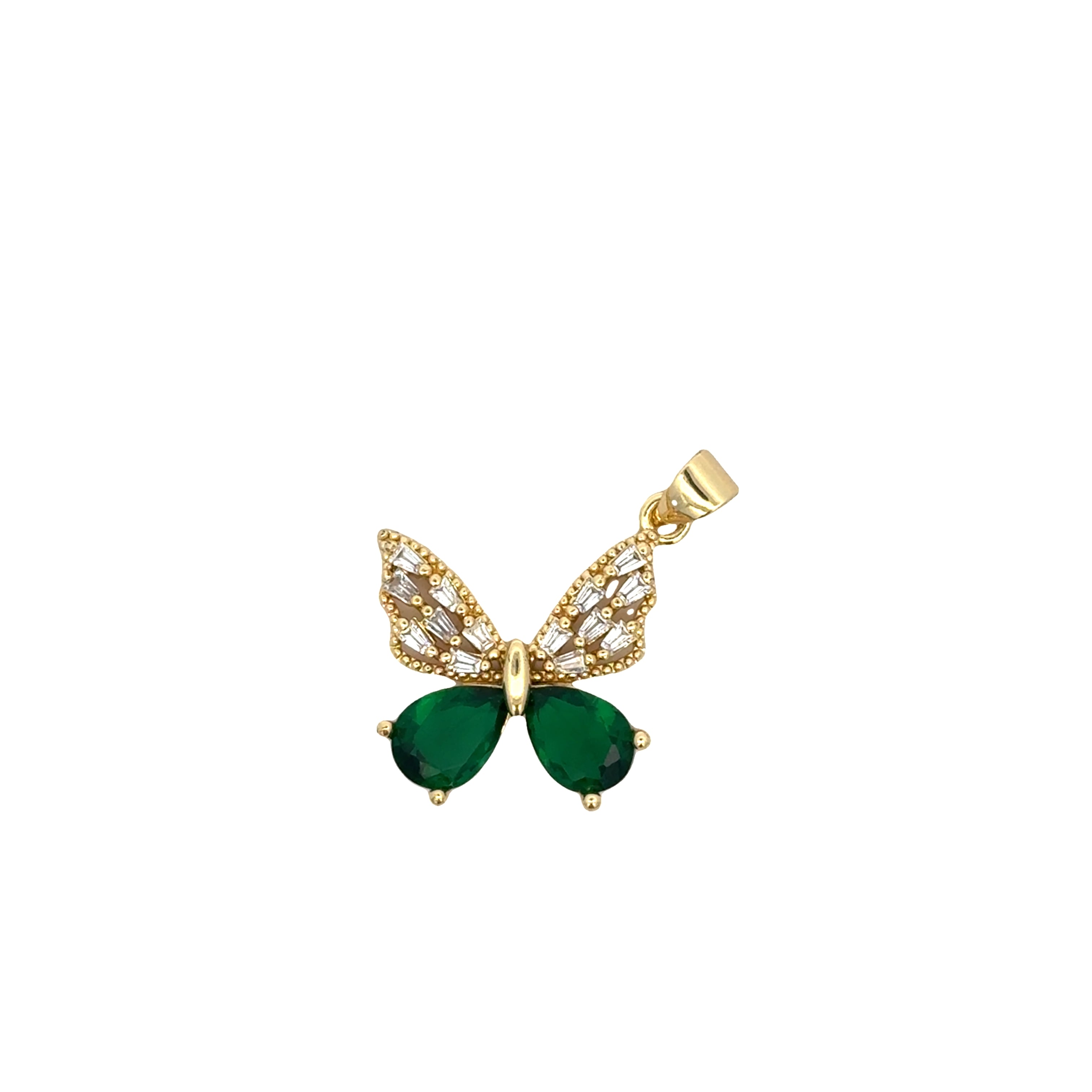 Butterfly Crystal Color Charm