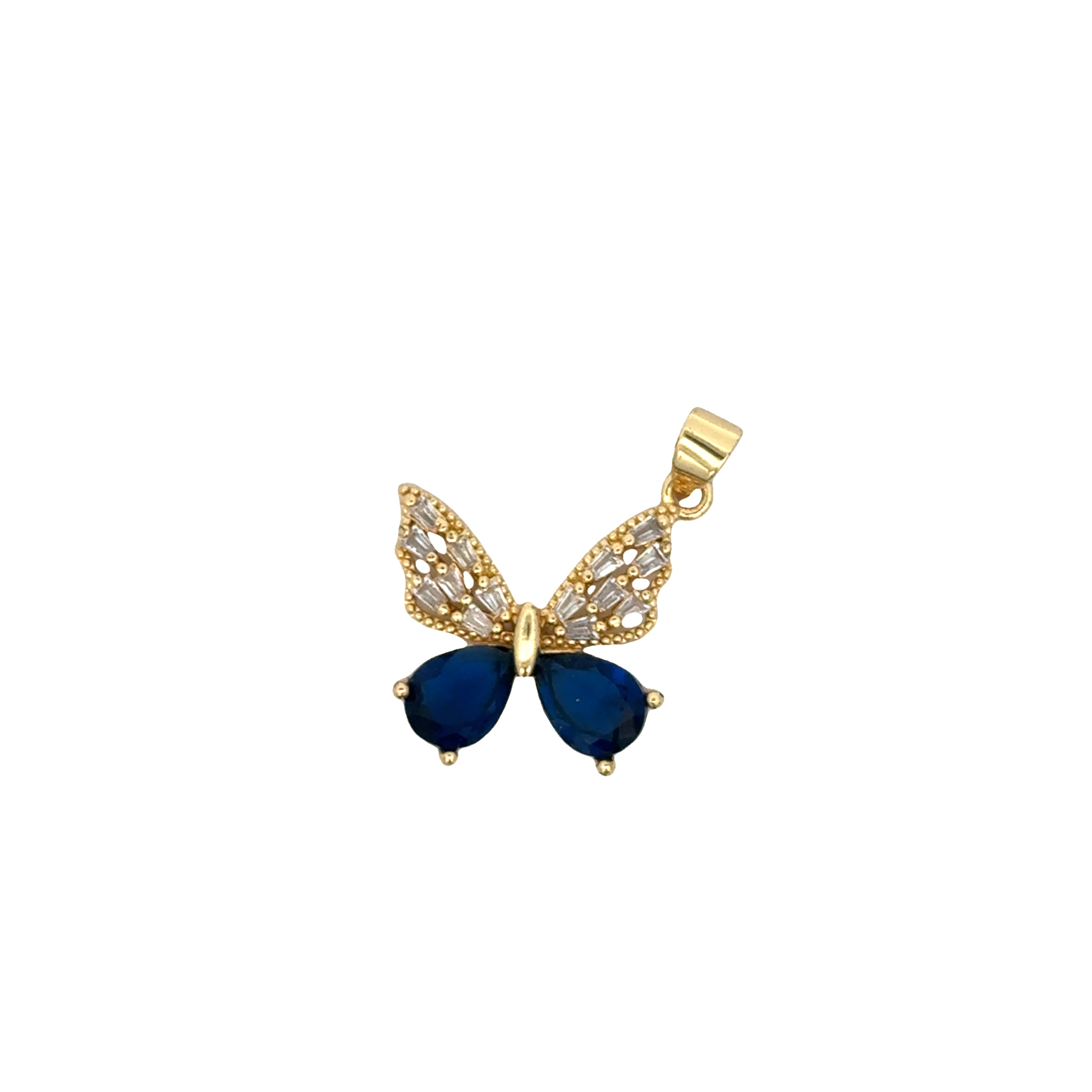 Butterfly Crystal Color Charm
