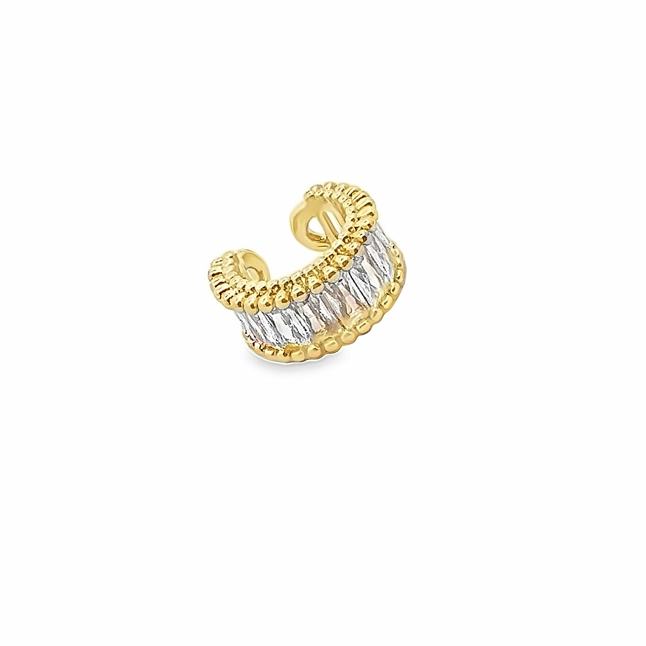 Baguette Crystal Earcuff