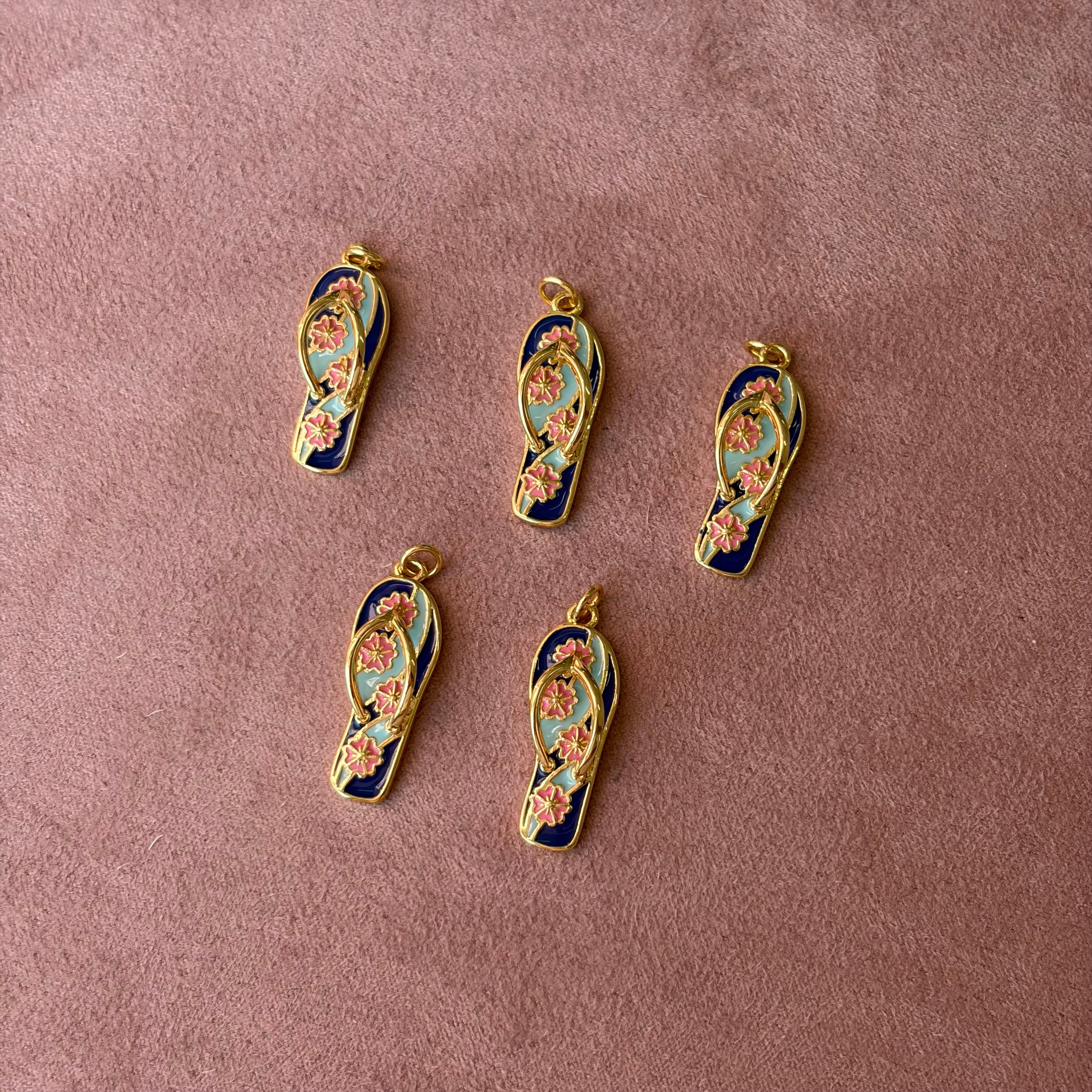 Miami Flip Flop Charm