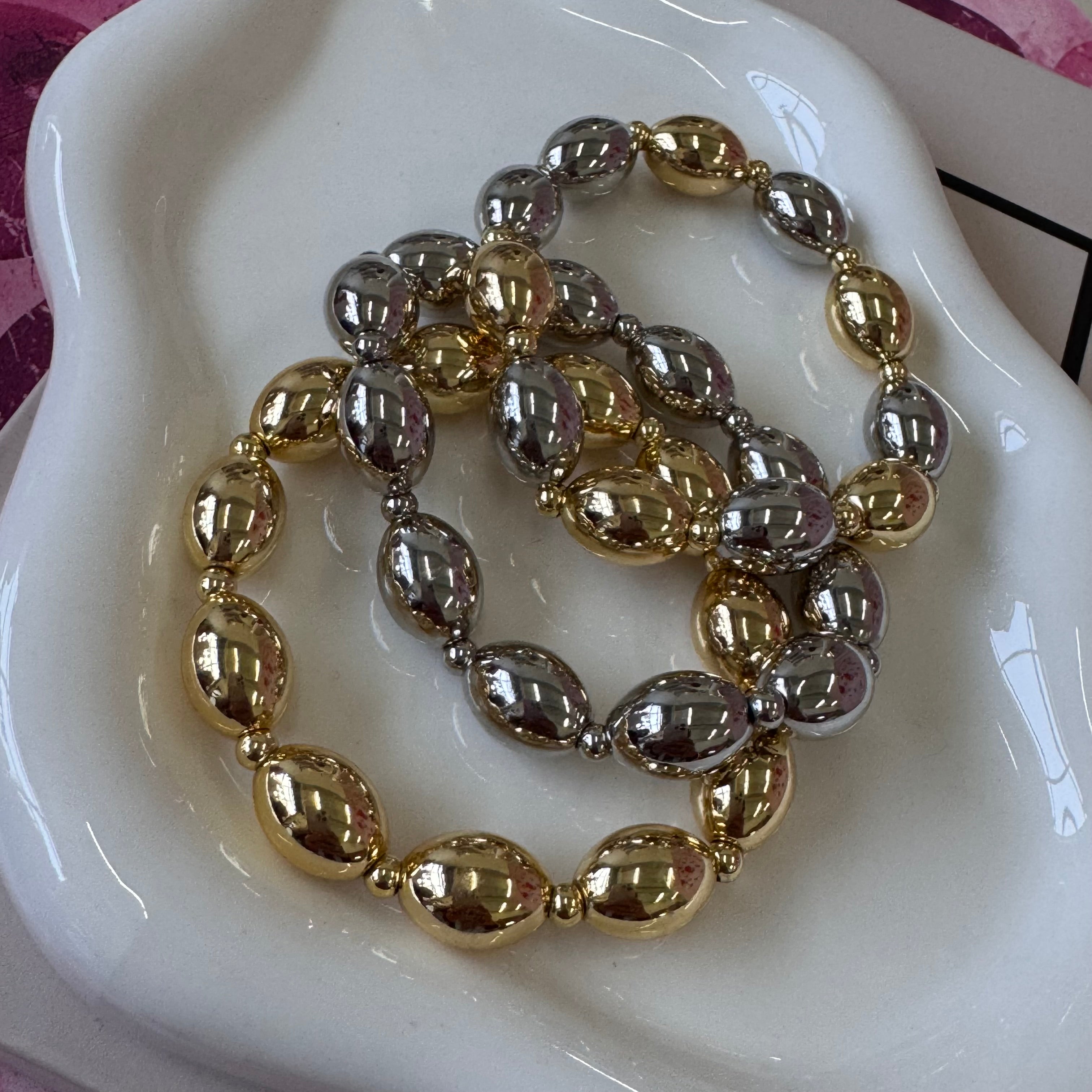 Oval Beads Bracelet