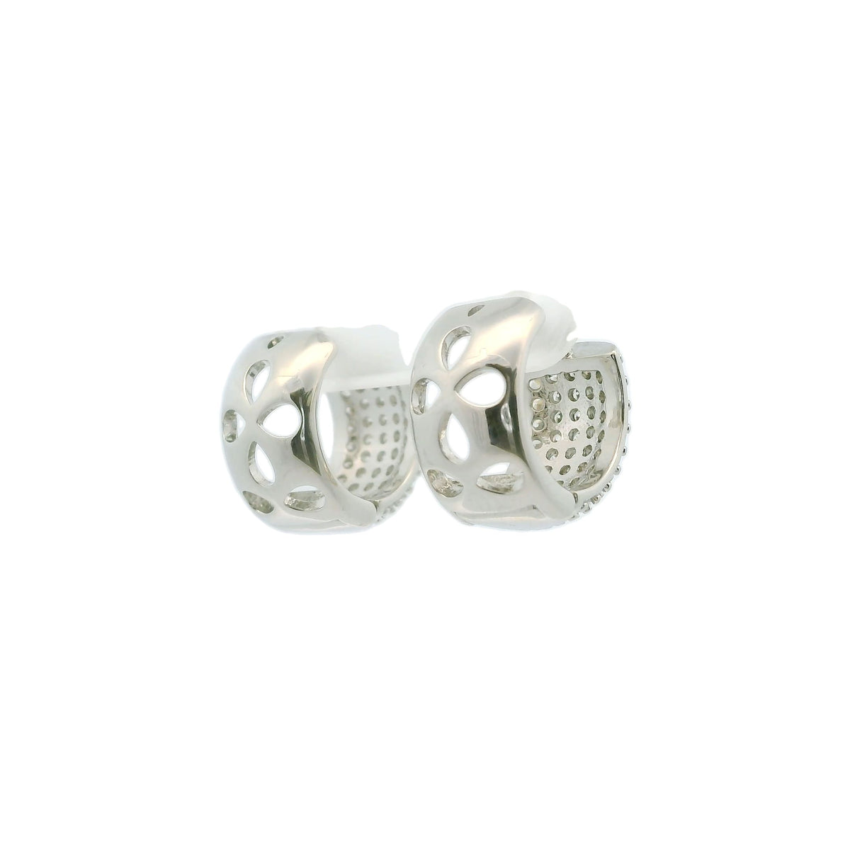 Thick Basic Full Zirconium Hoops