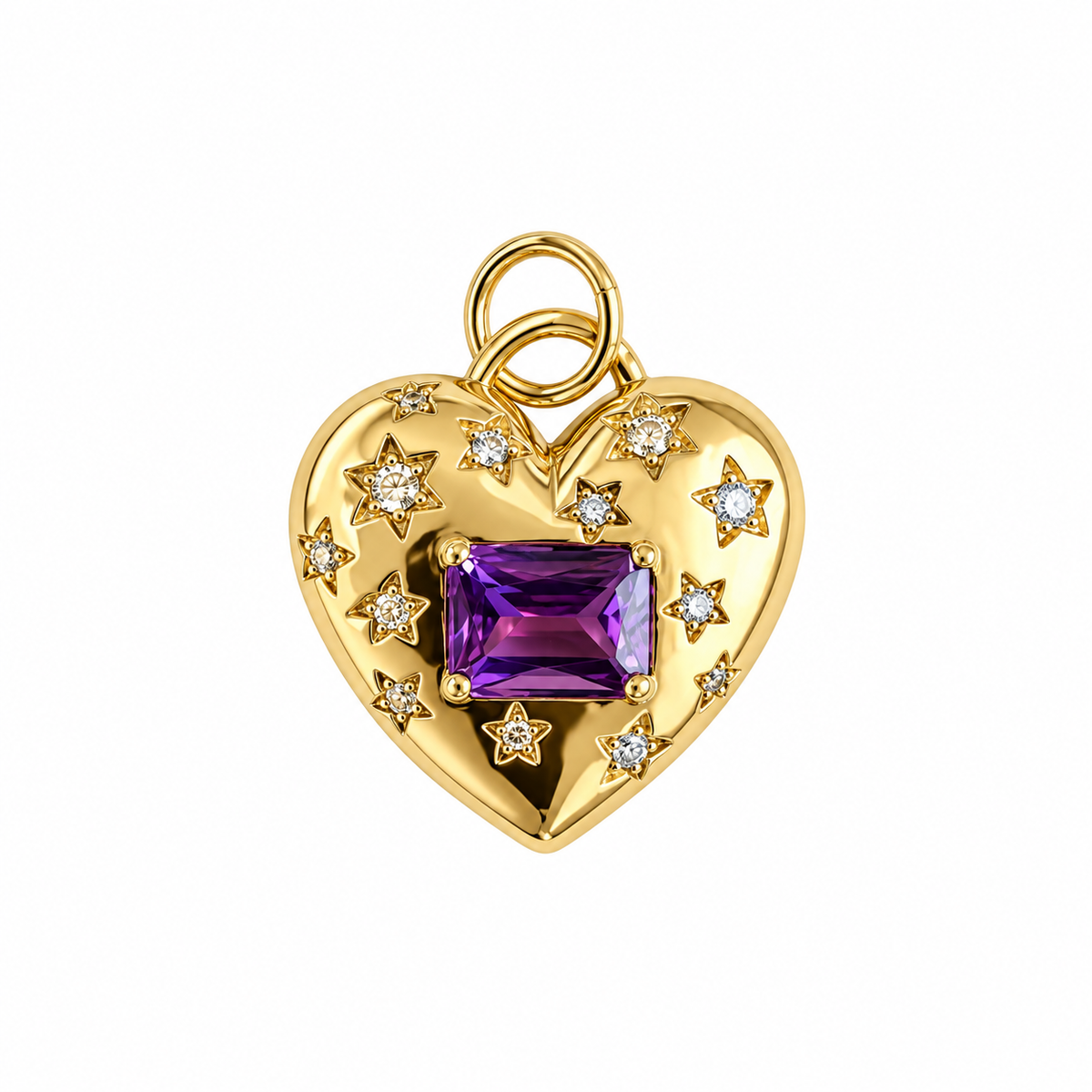 Starlight Heart Charm