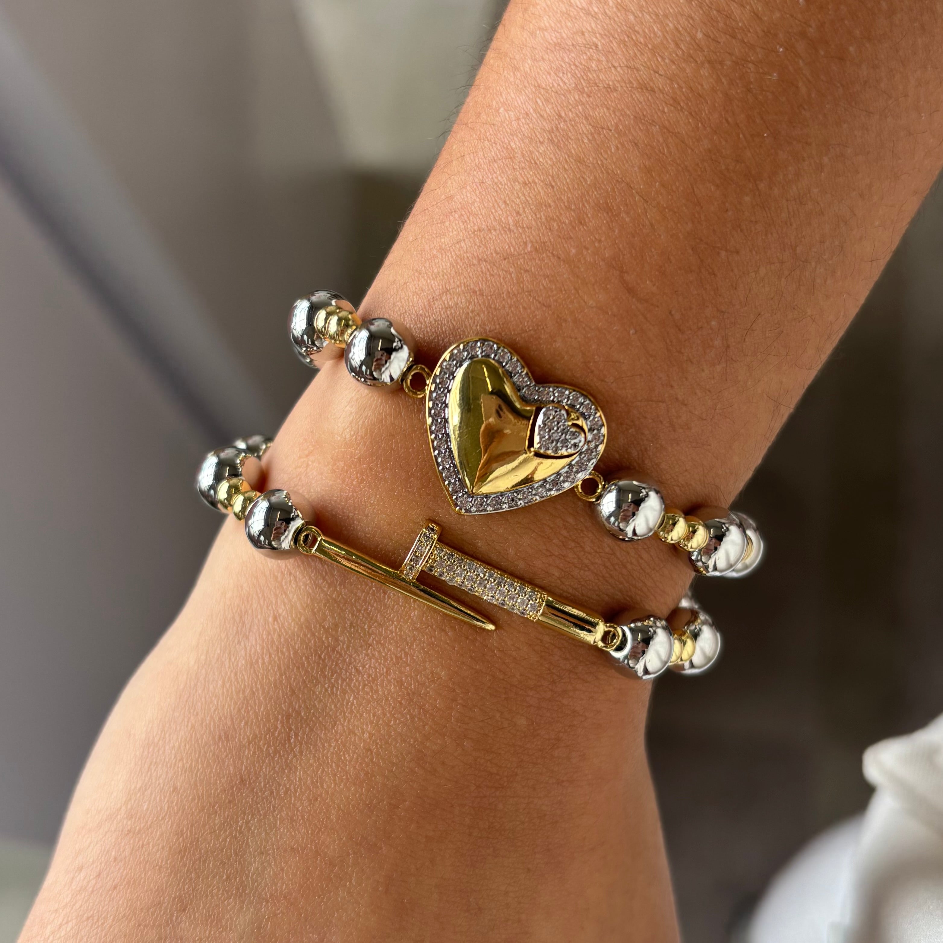 Tow Tone Harmony Bracelet