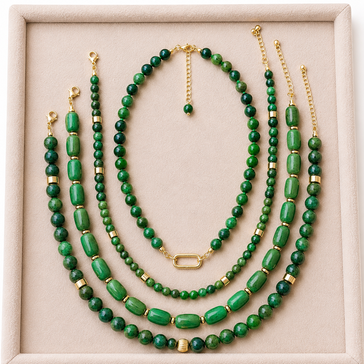 Emerald Jade Natural Collection