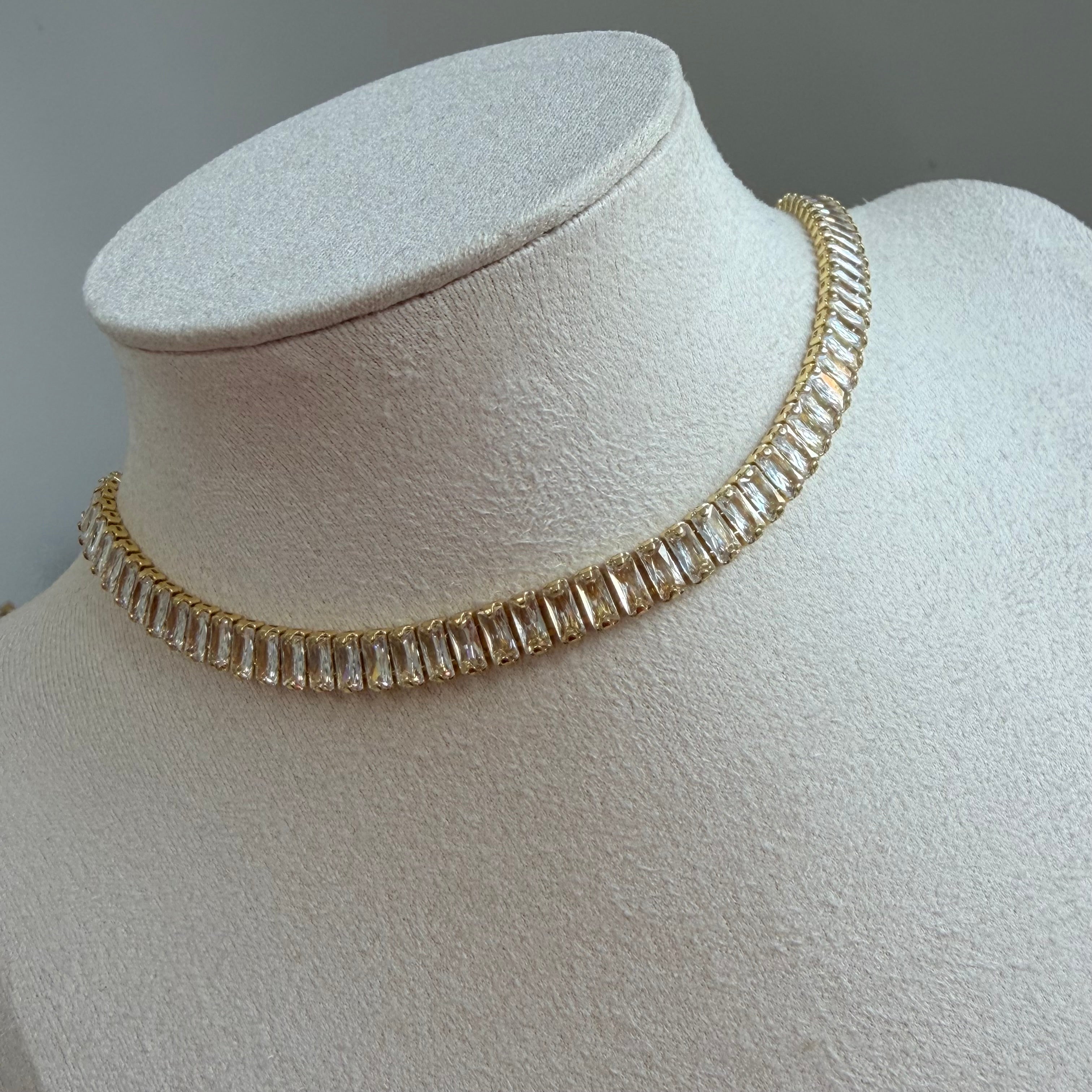 Tennis Rectangle Chokers