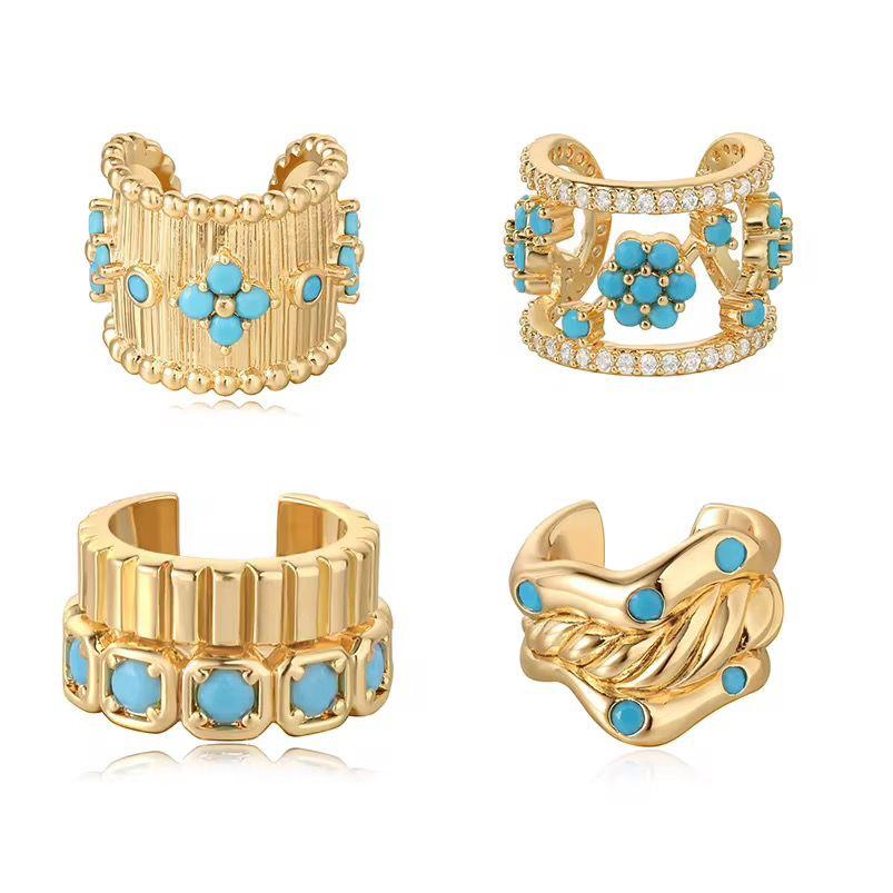 Riviera Turquoise Ear Cuff